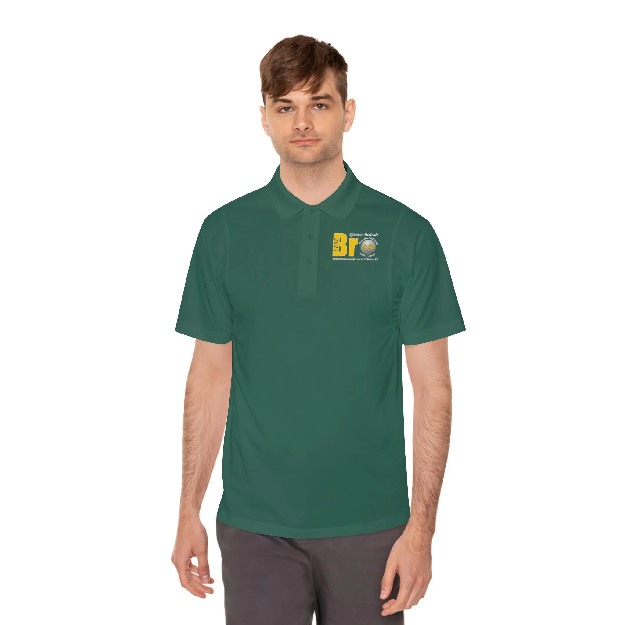 Bro Am 2023 Spencer McBride Memorial Classic Golf Men's Sport Polo Shirt
