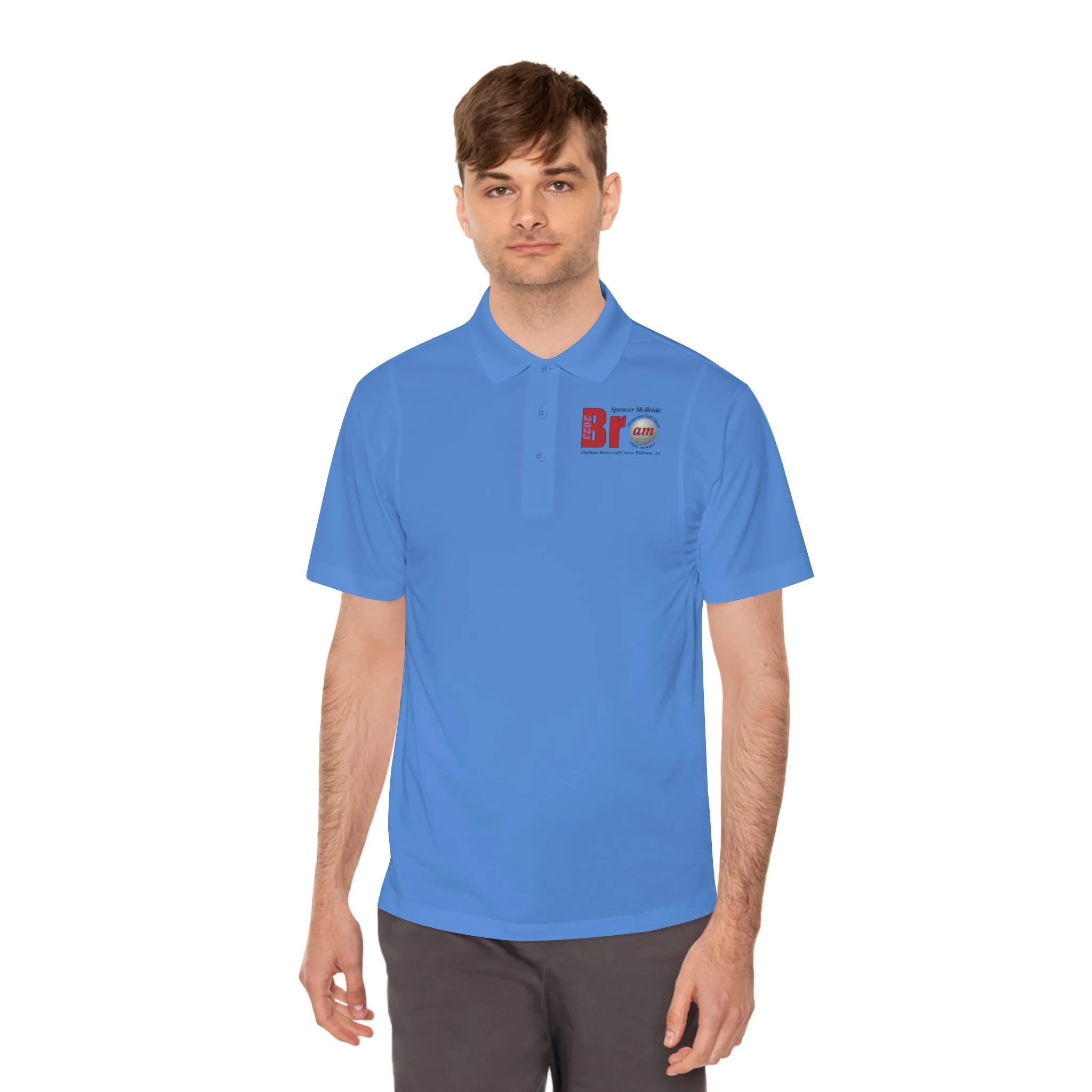 Bro Am 2023 Spencer McBride Memorial Classic Golf Men's Sport Polo Shirt