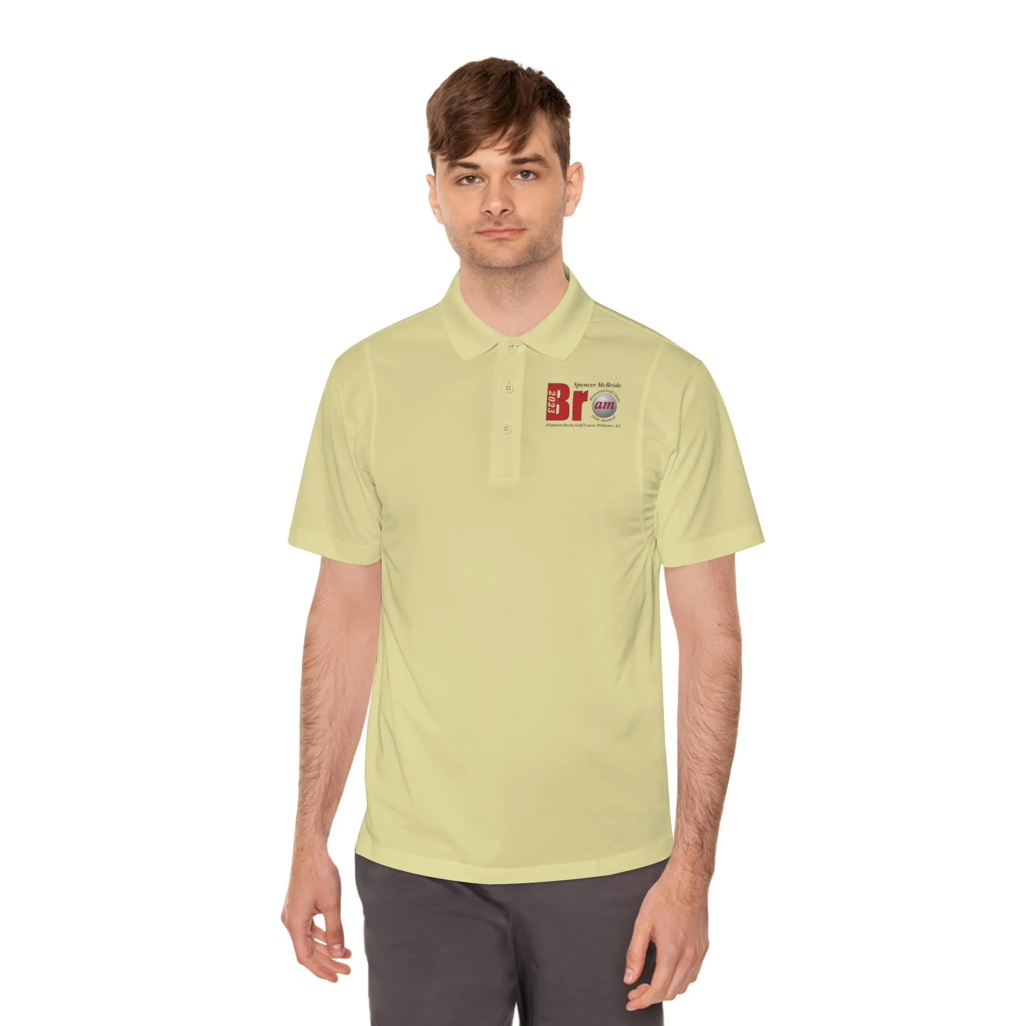 Bro Am 2023 Spencer McBride Memorial Classic Golf Men's Sport Polo Shirt