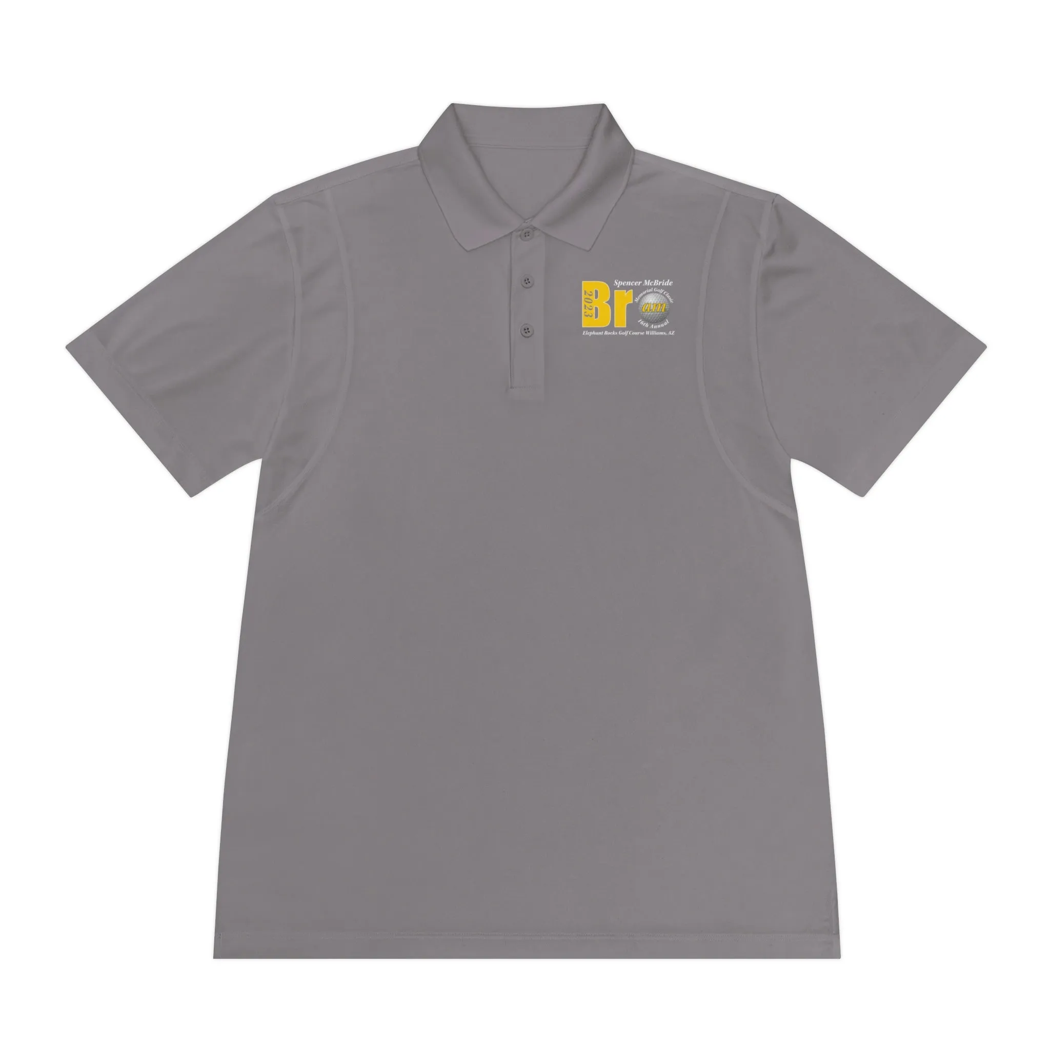 Bro Am 2023 Spencer McBride Memorial Classic Golf Men's Sport Polo Shirt