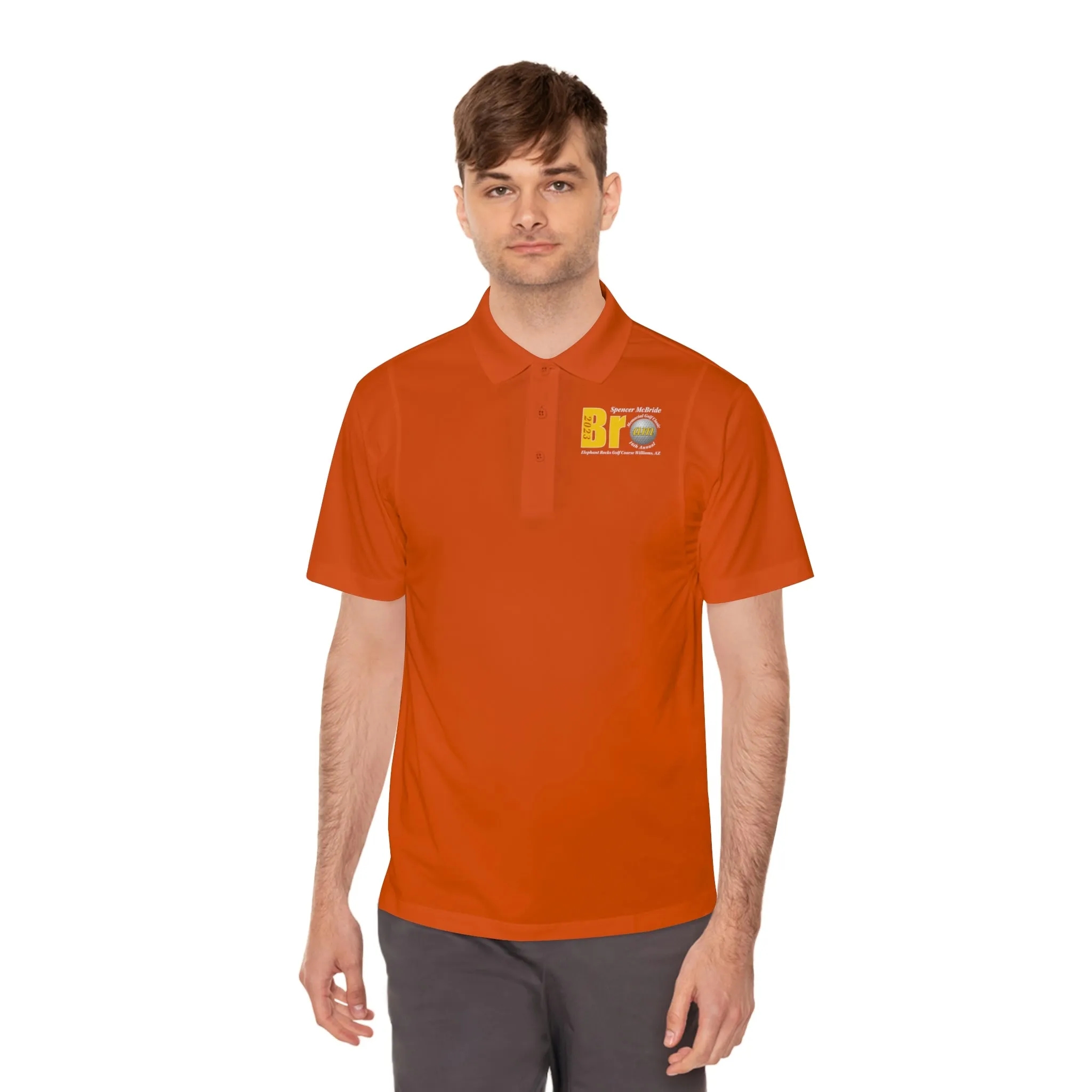 Bro Am 2023 Spencer McBride Memorial Classic Golf Men's Sport Polo Shirt