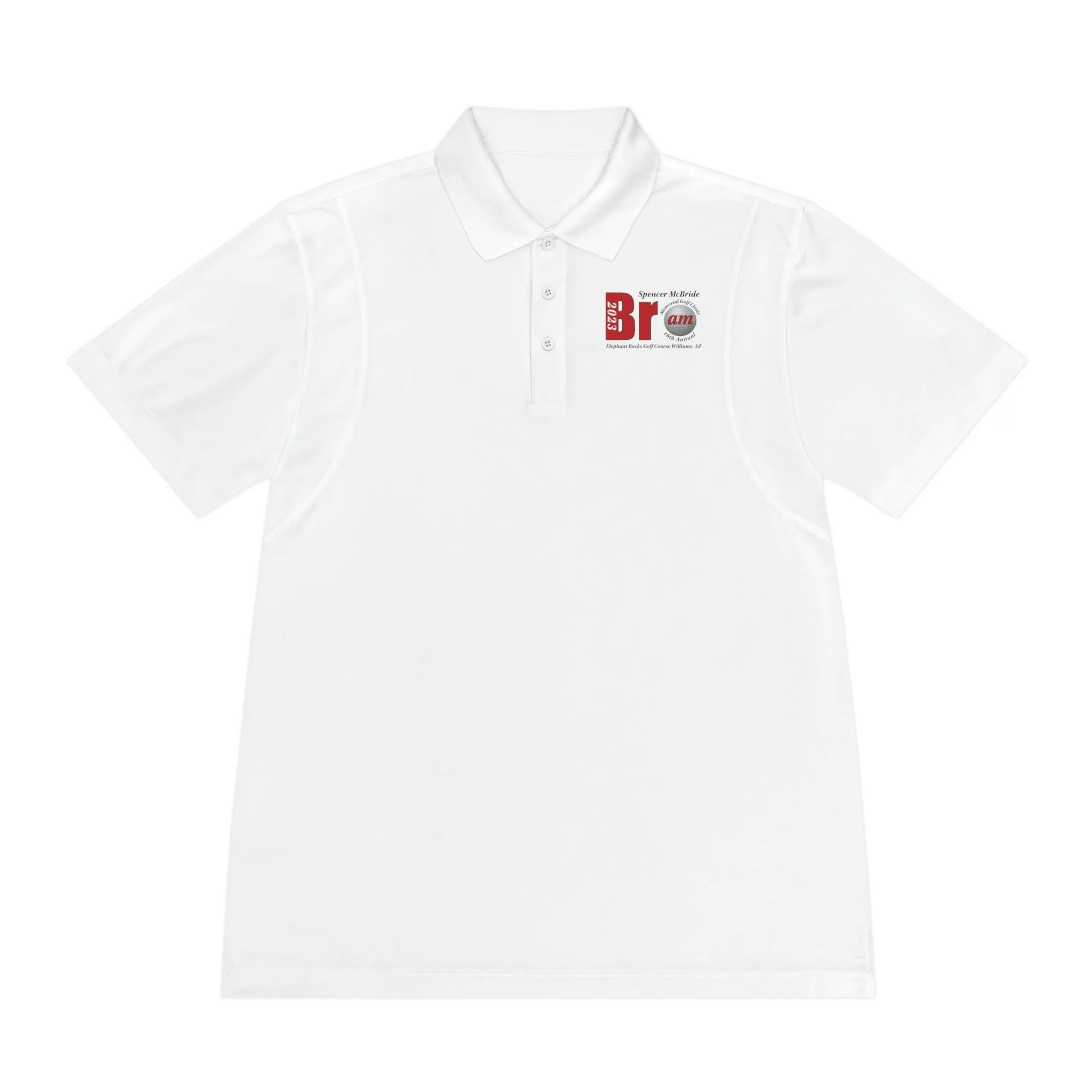 Bro Am 2023 Spencer McBride Memorial Classic Golf Men's Sport Polo Shirt