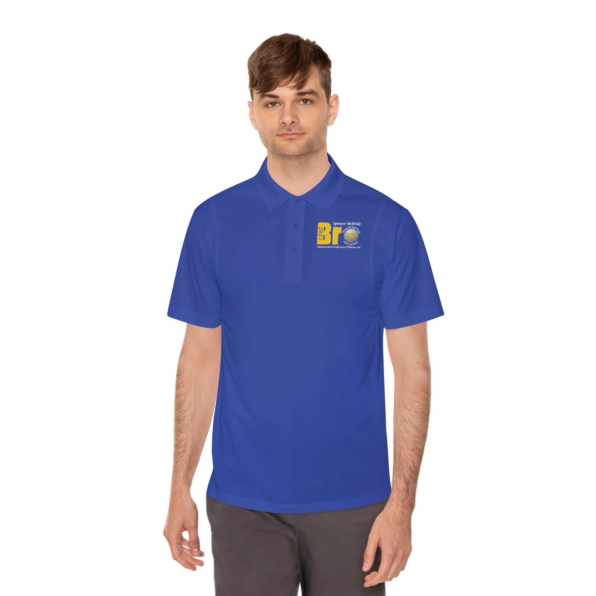 Bro Am 2023 Spencer McBride Memorial Classic Golf Men's Sport Polo Shirt