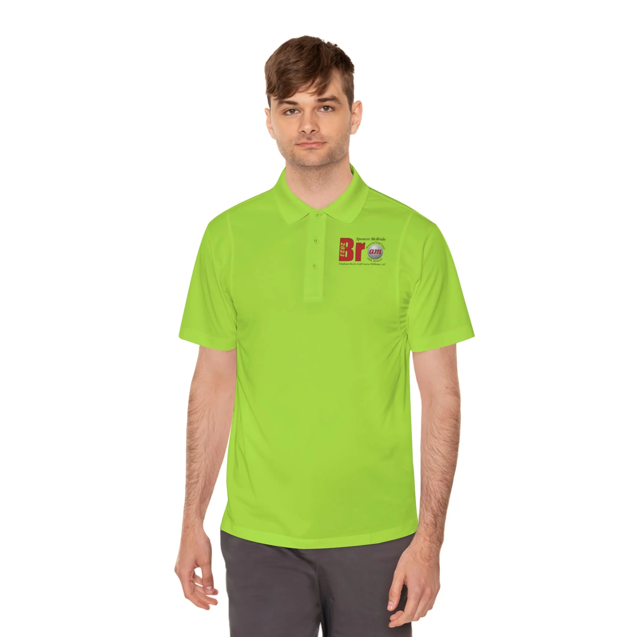 Bro Am 2023 Spencer McBride Memorial Classic Golf Men's Sport Polo Shirt