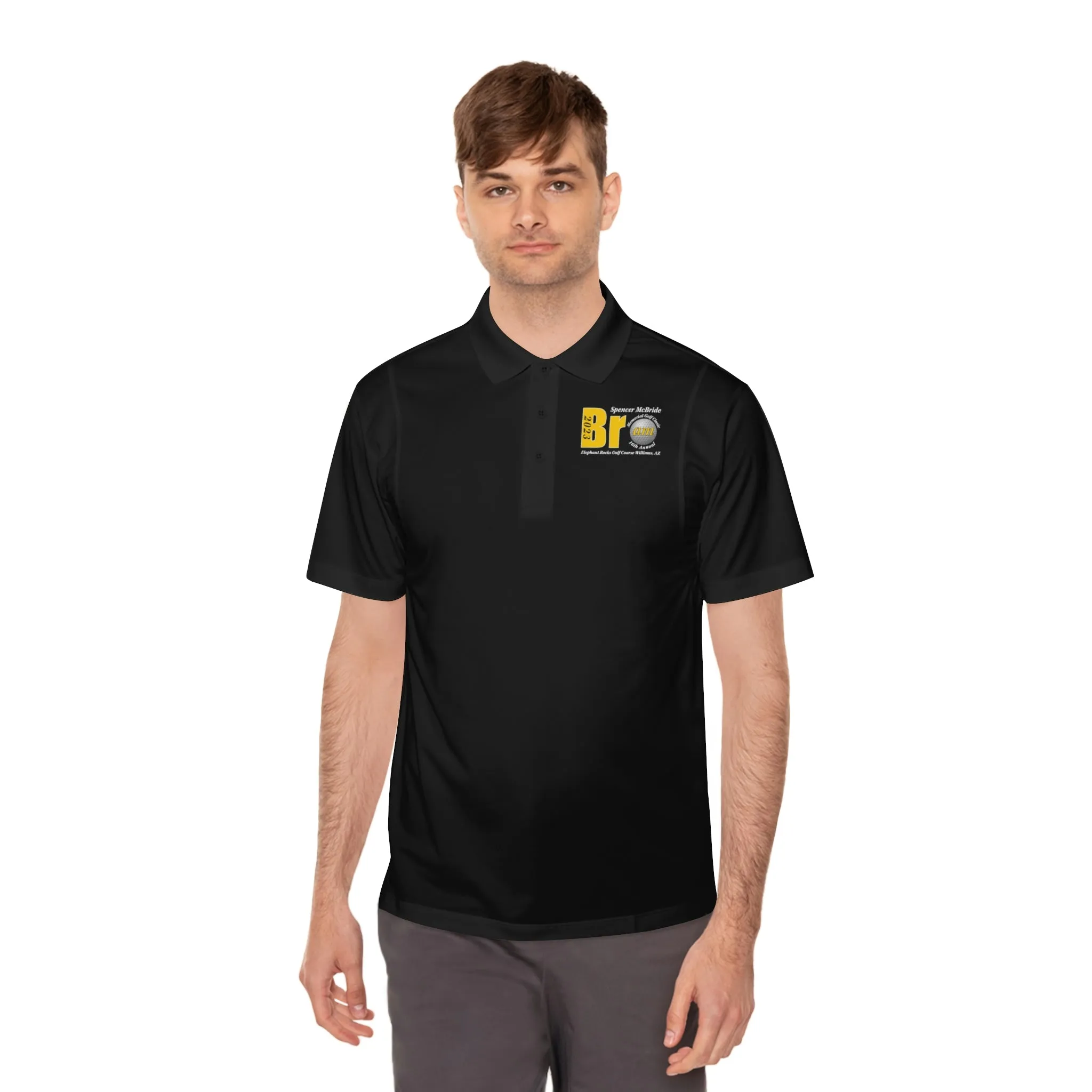 Bro Am 2023 Spencer McBride Memorial Classic Golf Men's Sport Polo Shirt