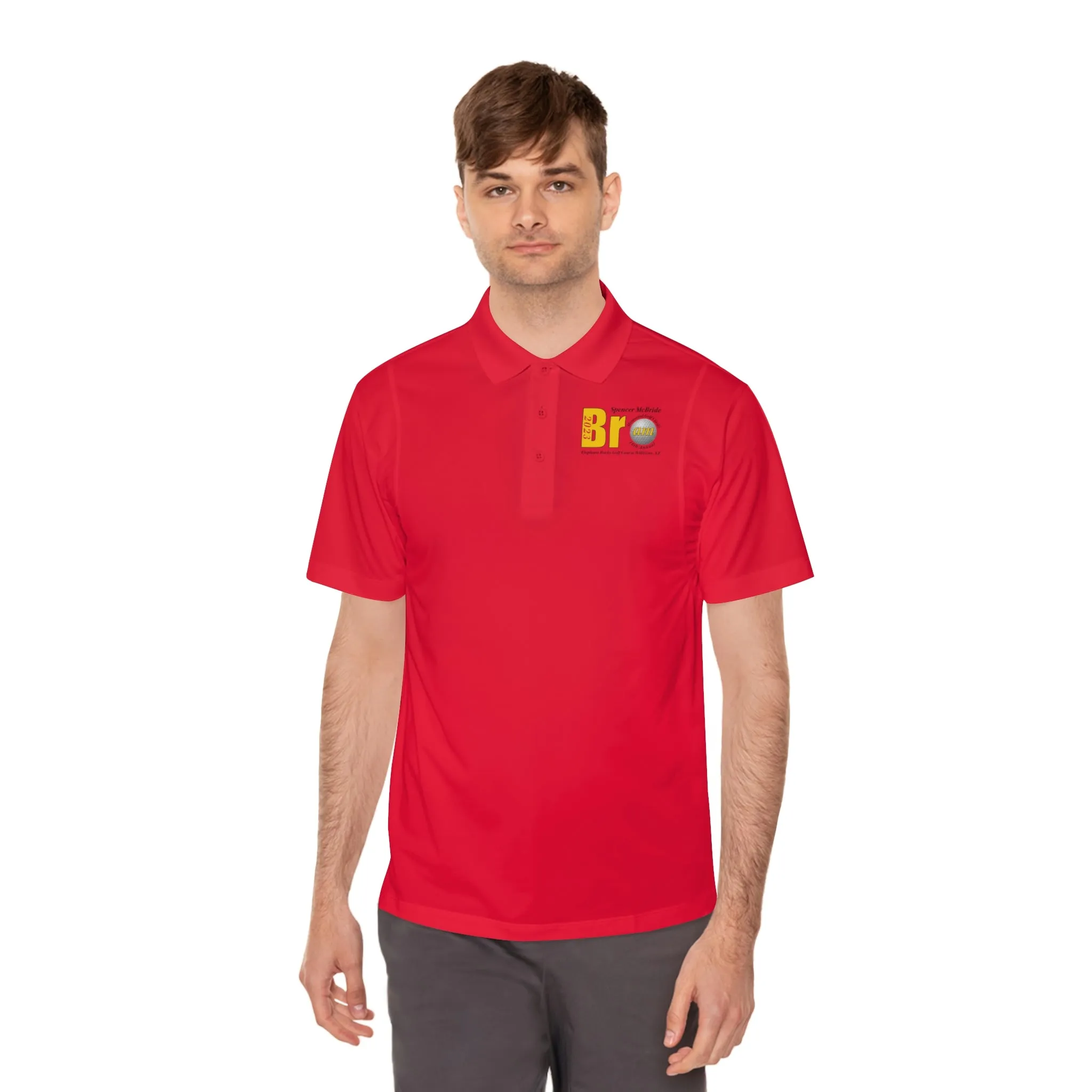 Bro Am 2023 Spencer McBride Memorial Classic Golf Men's Sport Polo Shirt