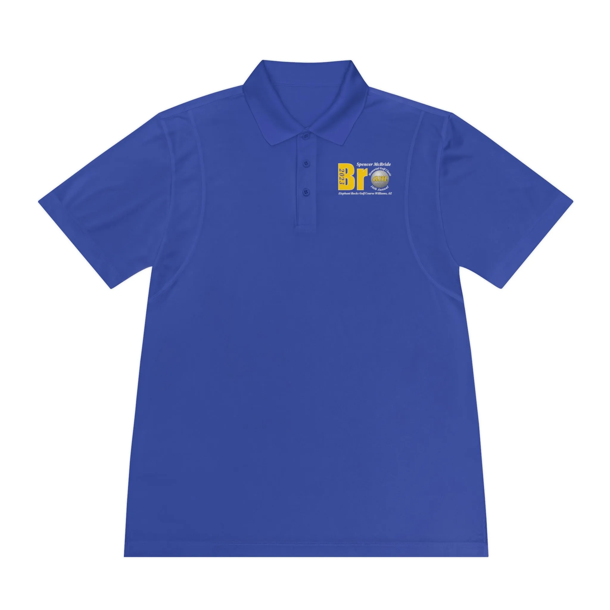 Bro Am 2023 Spencer McBride Memorial Classic Golf Men's Sport Polo Shirt