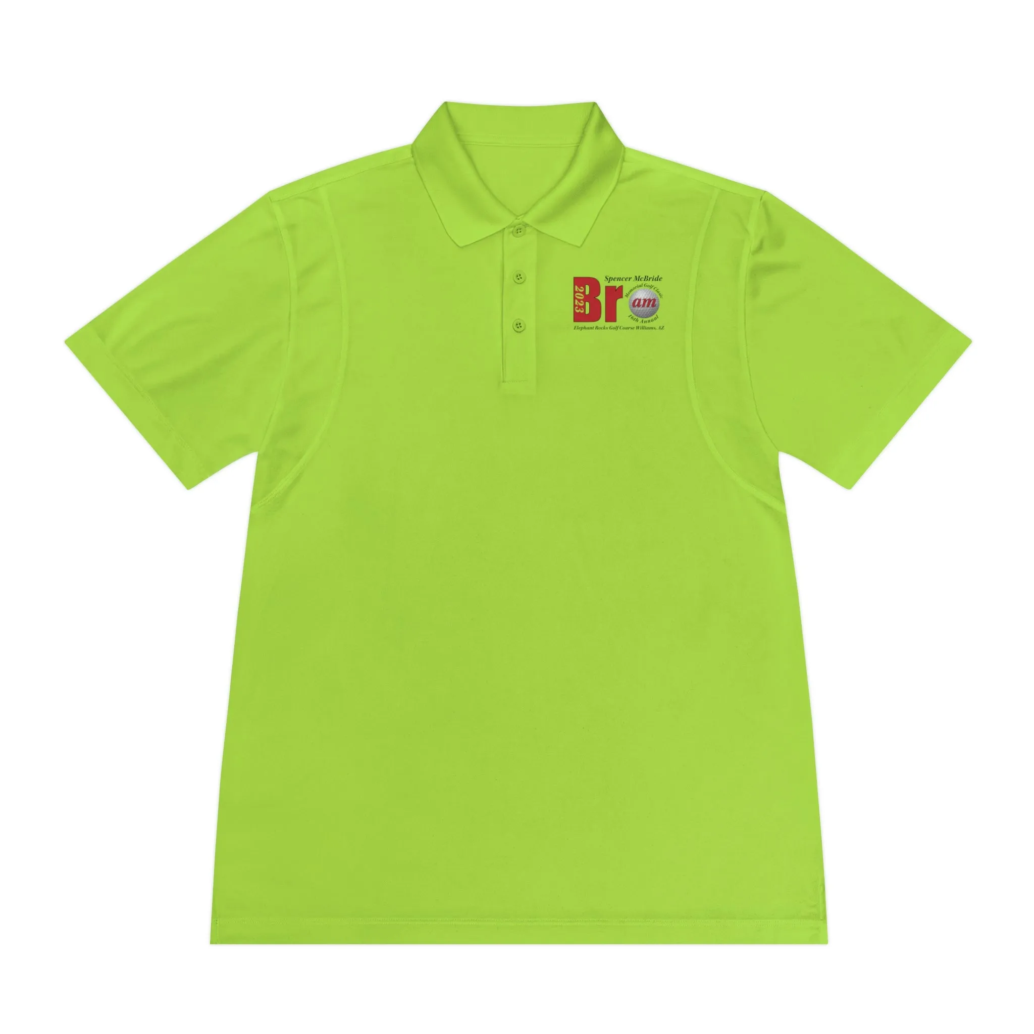 Bro Am 2023 Spencer McBride Memorial Classic Golf Men's Sport Polo Shirt