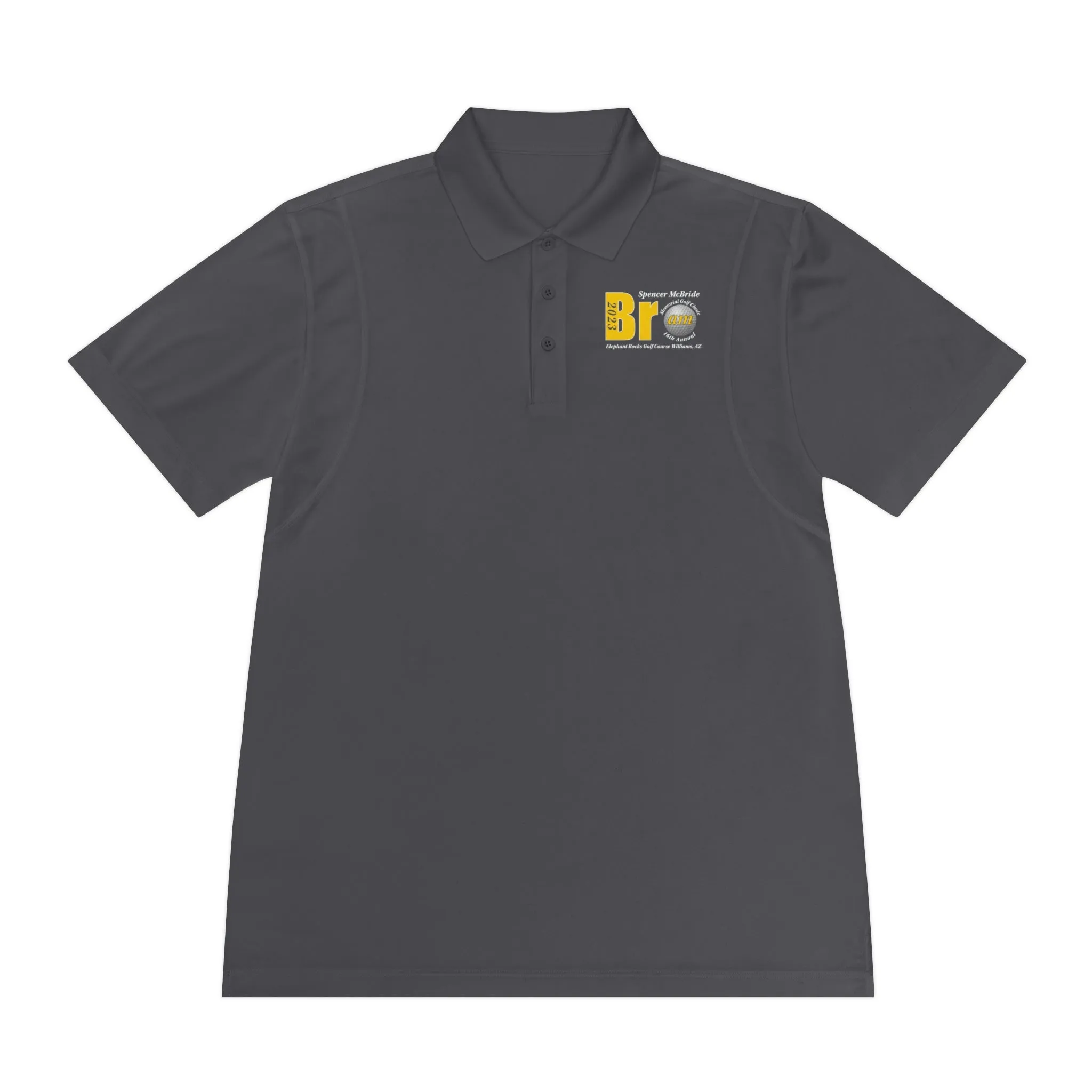 Bro Am 2023 Spencer McBride Memorial Classic Golf Men's Sport Polo Shirt