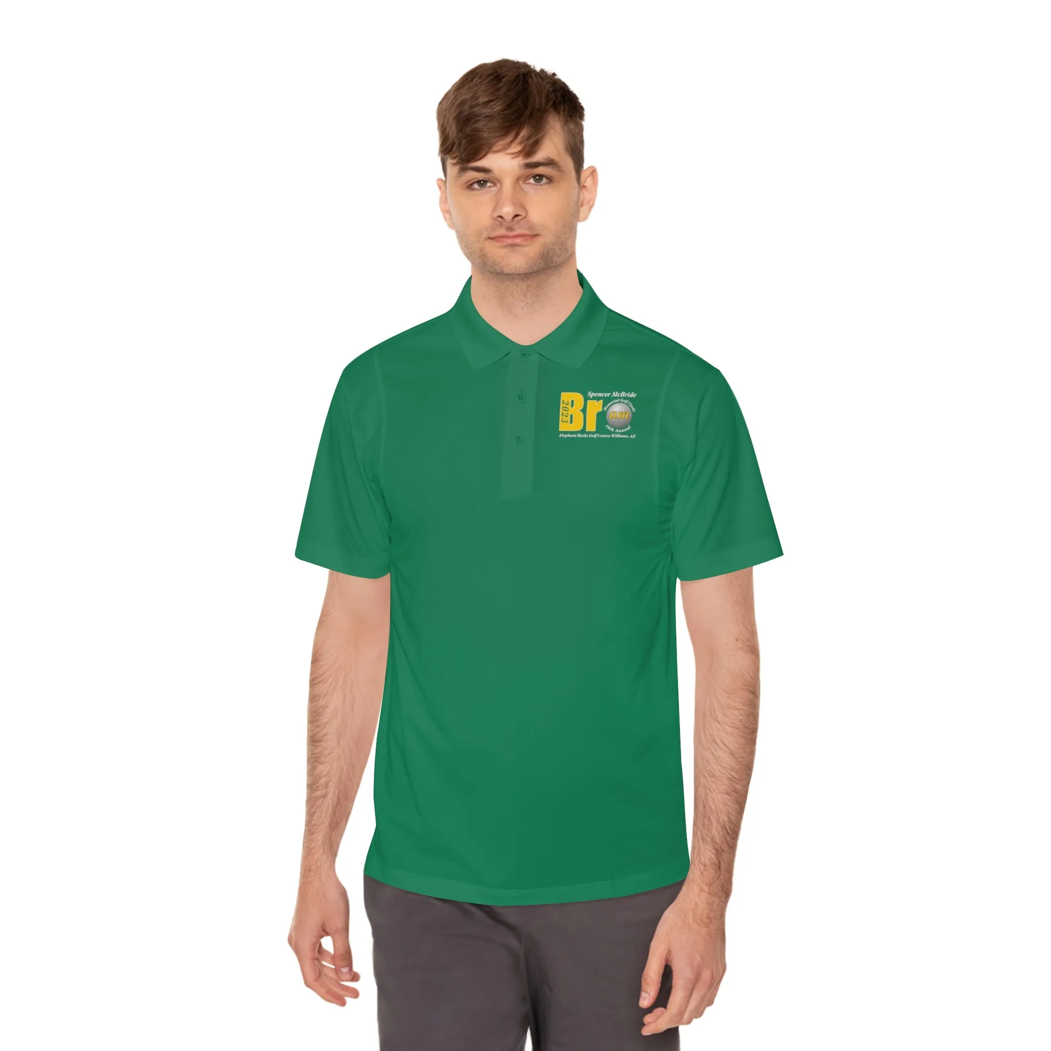 Bro Am 2023 Spencer McBride Memorial Classic Golf Men's Sport Polo Shirt
