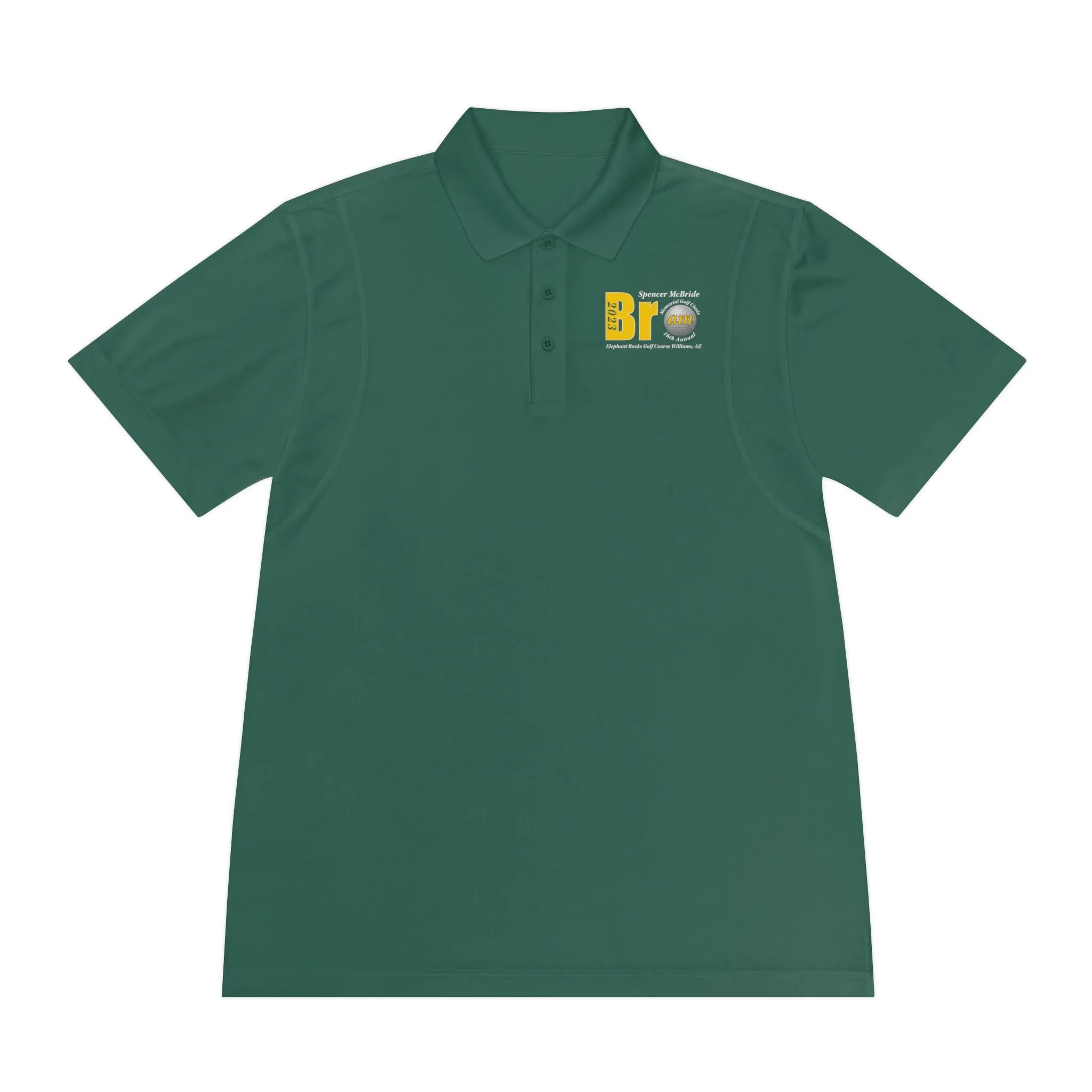 Bro Am 2023 Spencer McBride Memorial Classic Golf Men's Sport Polo Shirt