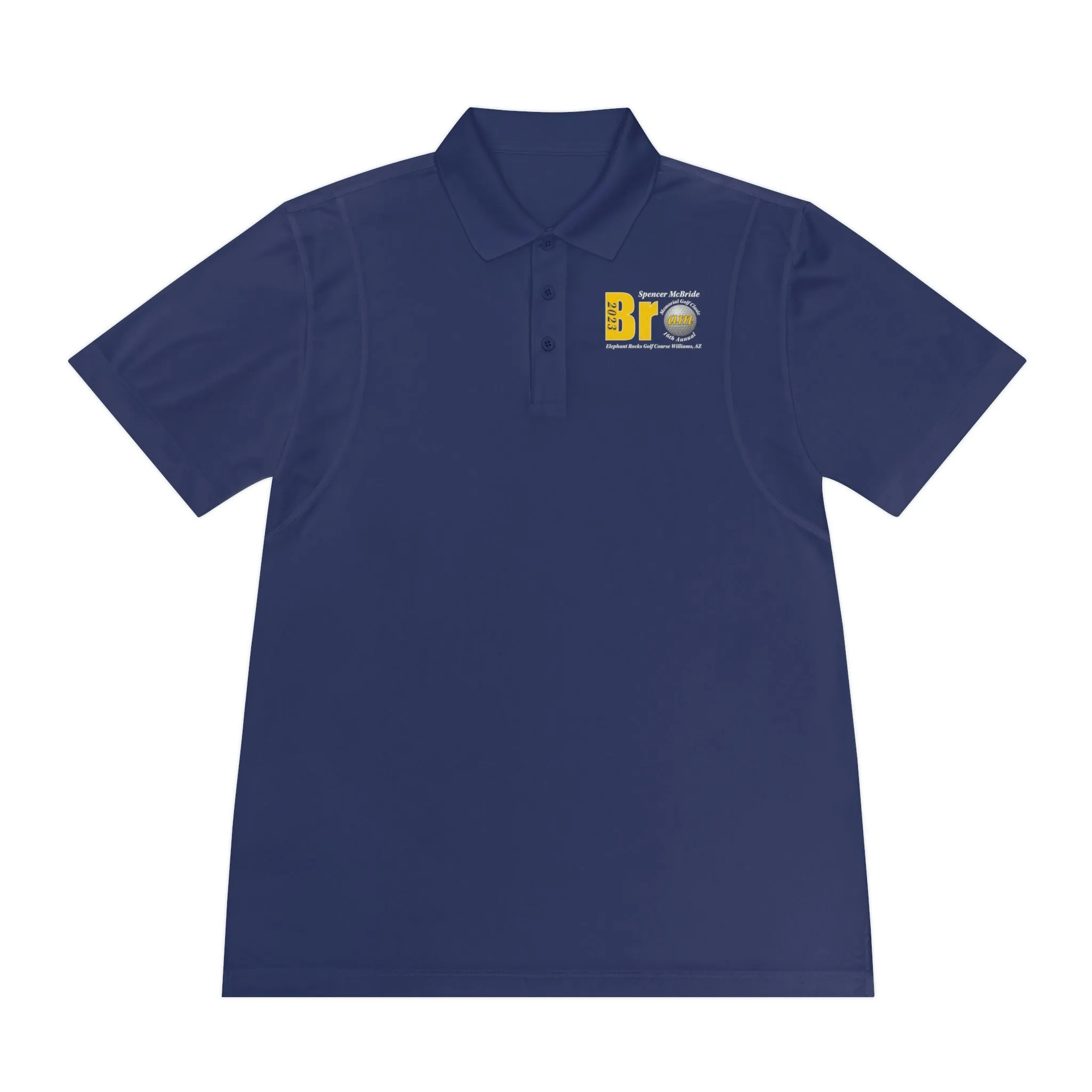 Bro Am 2023 Spencer McBride Memorial Classic Golf Men's Sport Polo Shirt