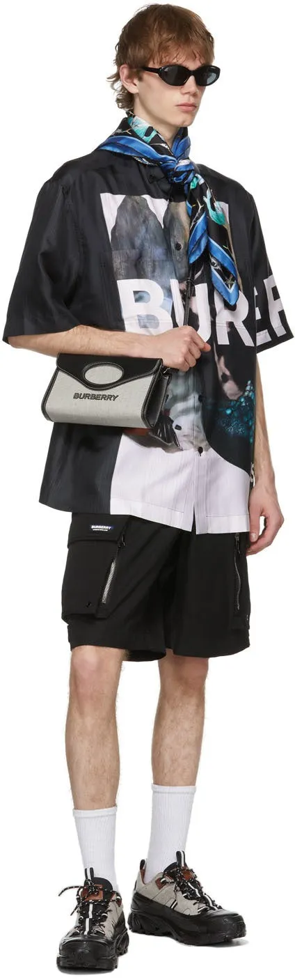 Burberry Black Cargo Billy Shorts
