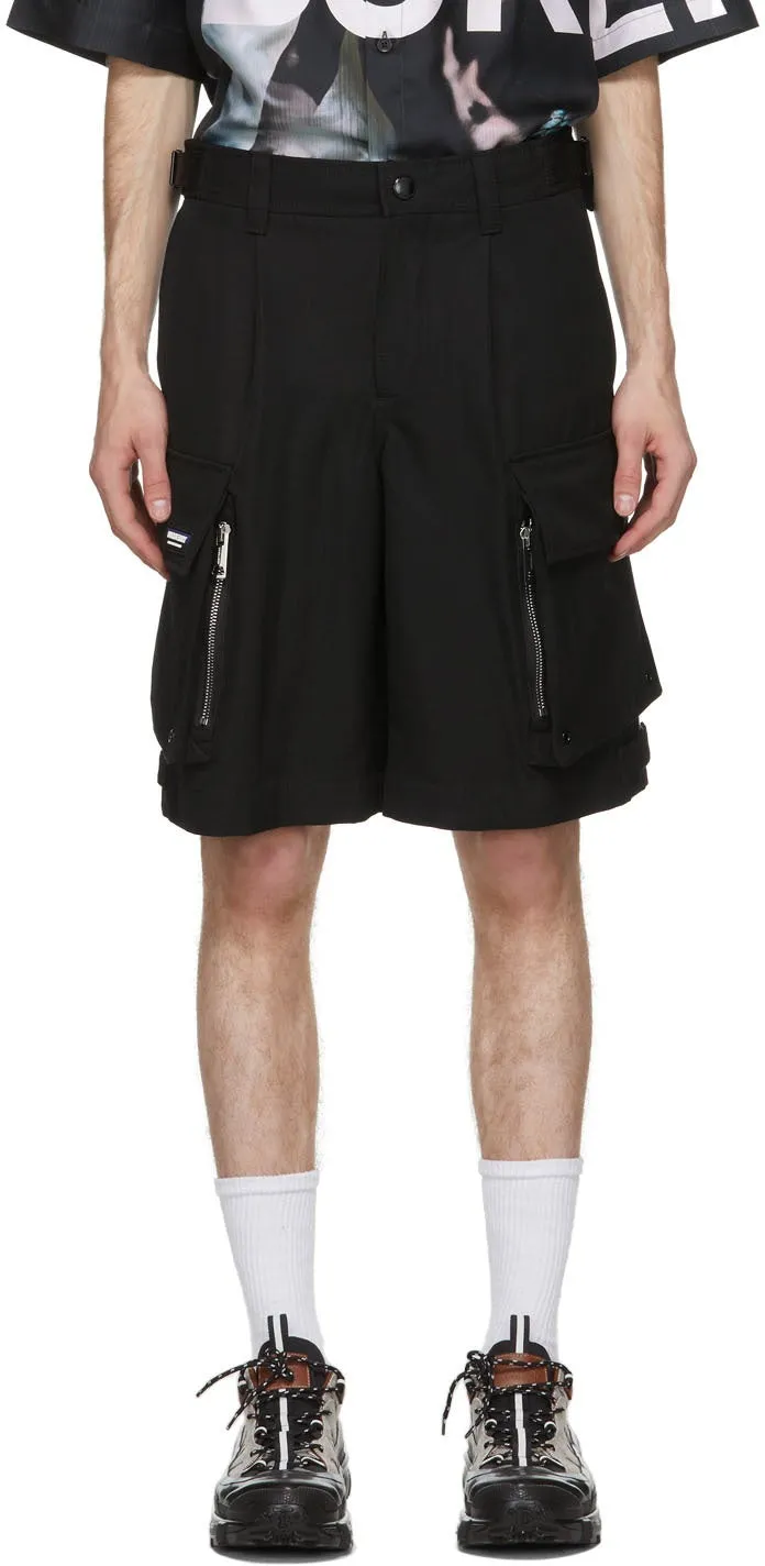 Burberry Black Cargo Billy Shorts