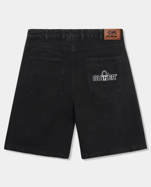 Butter Goods - Lock Denim Shorts - Flat Black