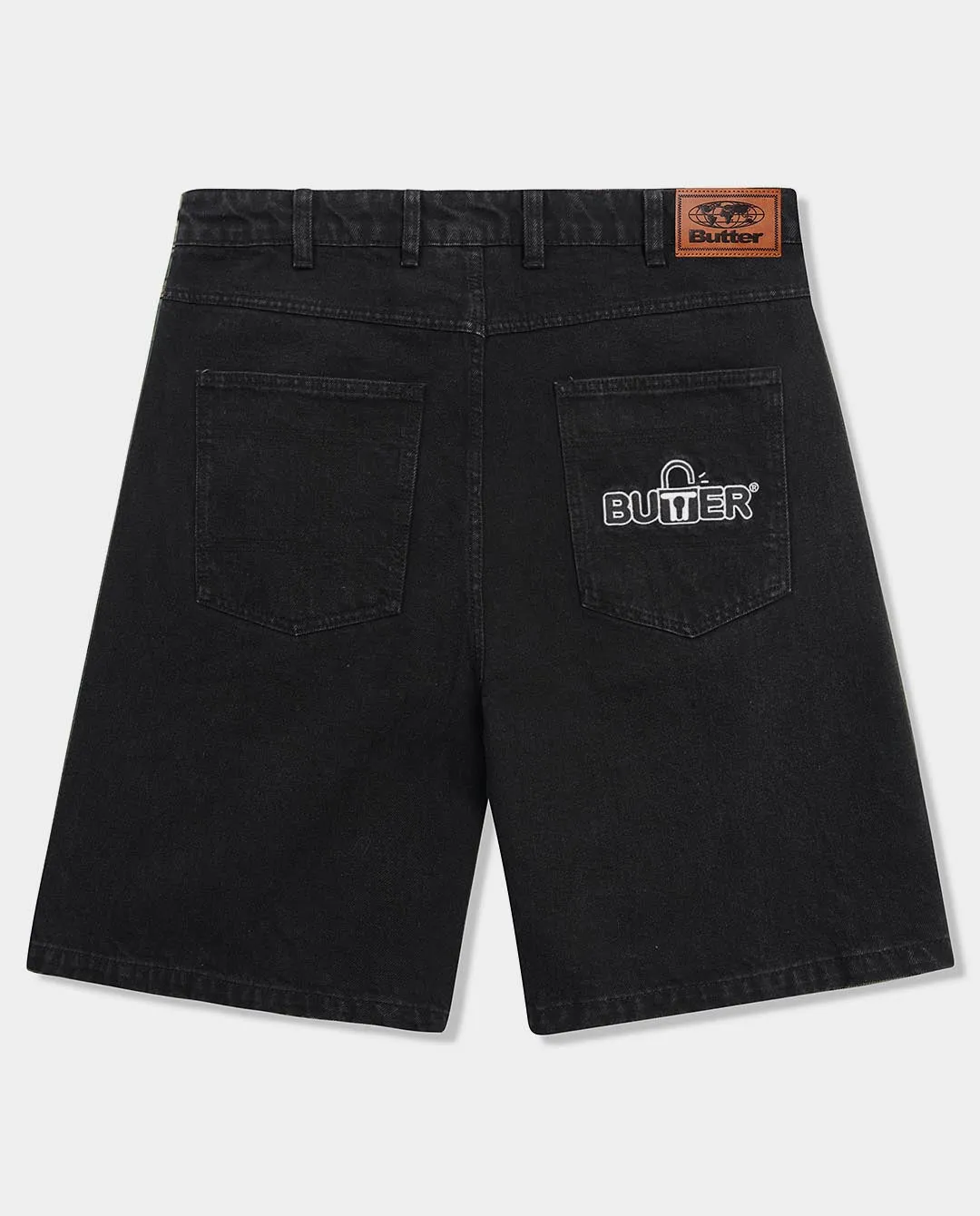 Butter Goods - Lock Denim Shorts - Flat Black