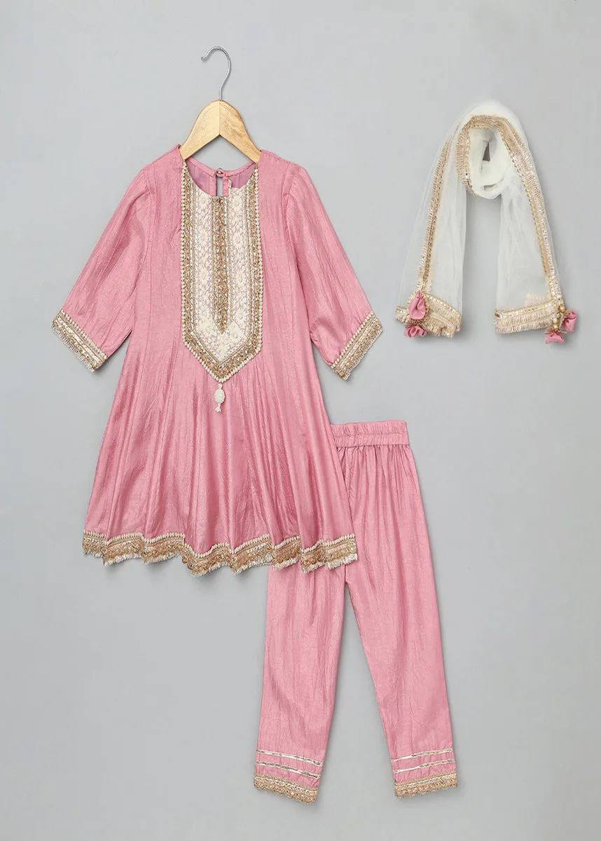 BYB PREMIUM Dola silk anarkali suit set