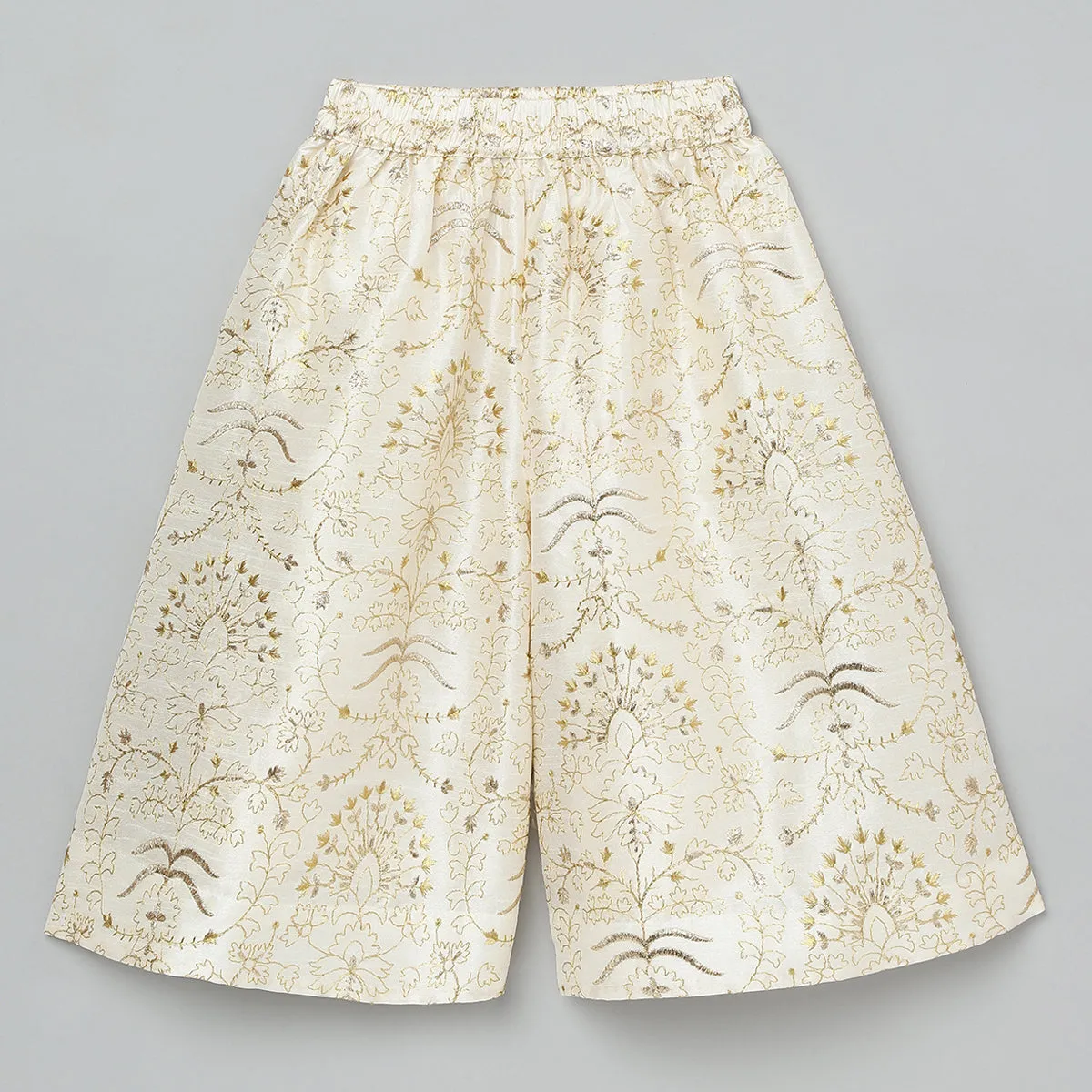 BYB PREMIUM full embroidery short blazer cullot set