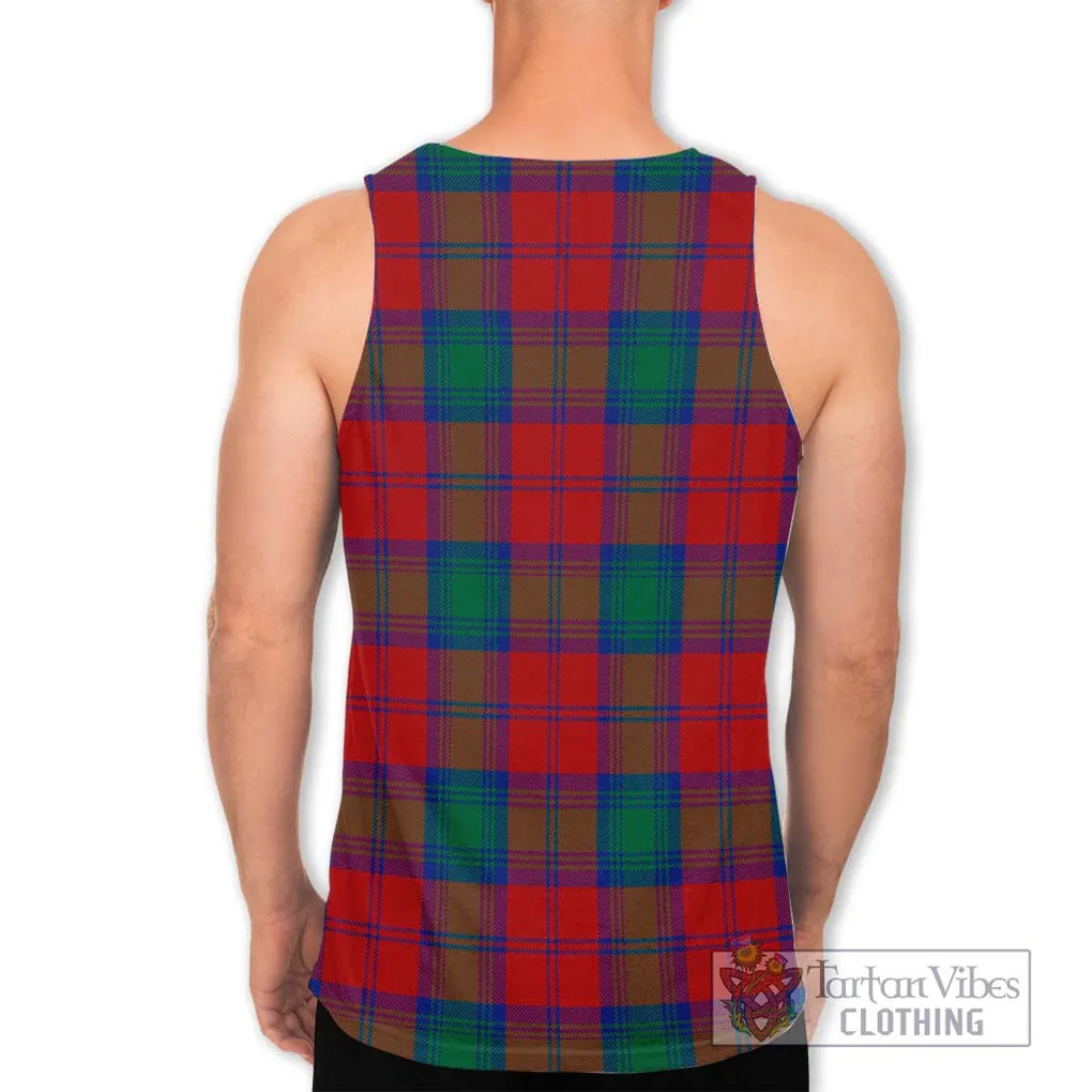 Byres (Byses) Tartan Men's Tank Top with Family Crest DNA In Me Style