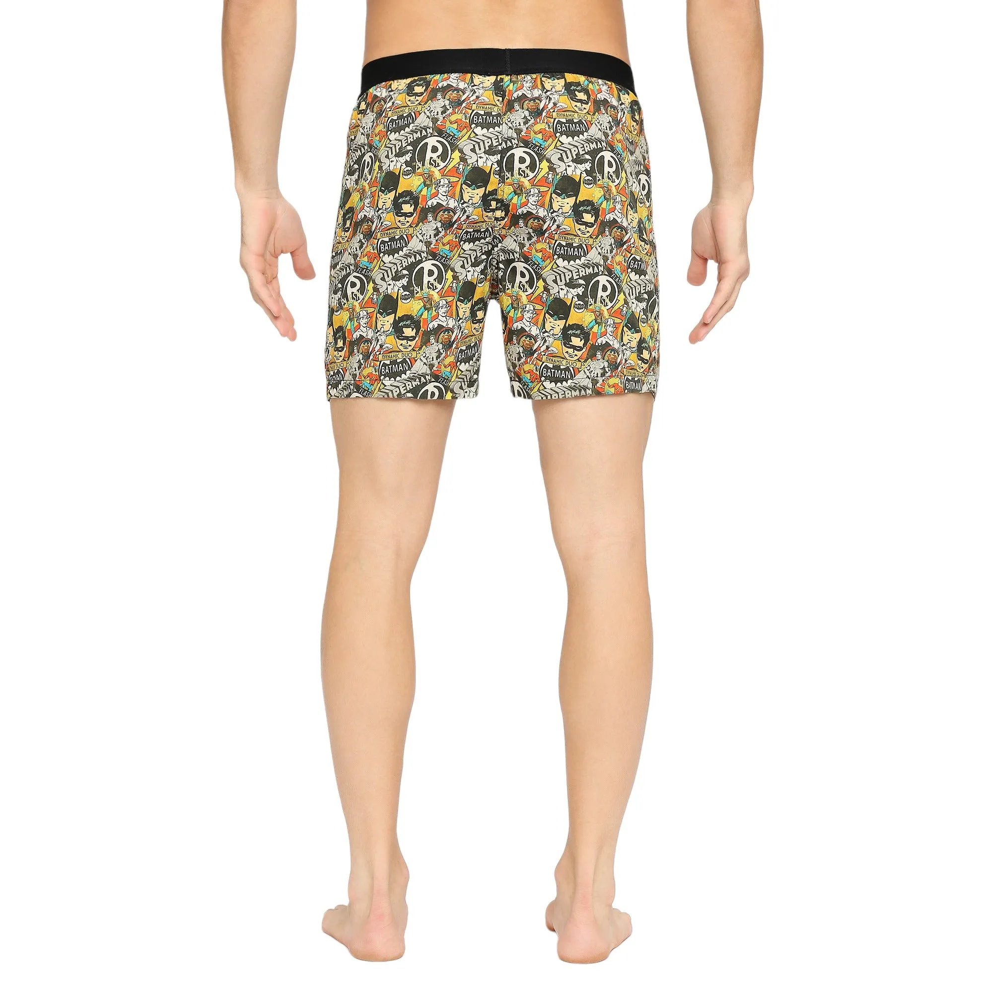 BZ INNERWEAR | Justice League-Men's Boxer | 100% Cotton |Printed Boxer | Pack of 1