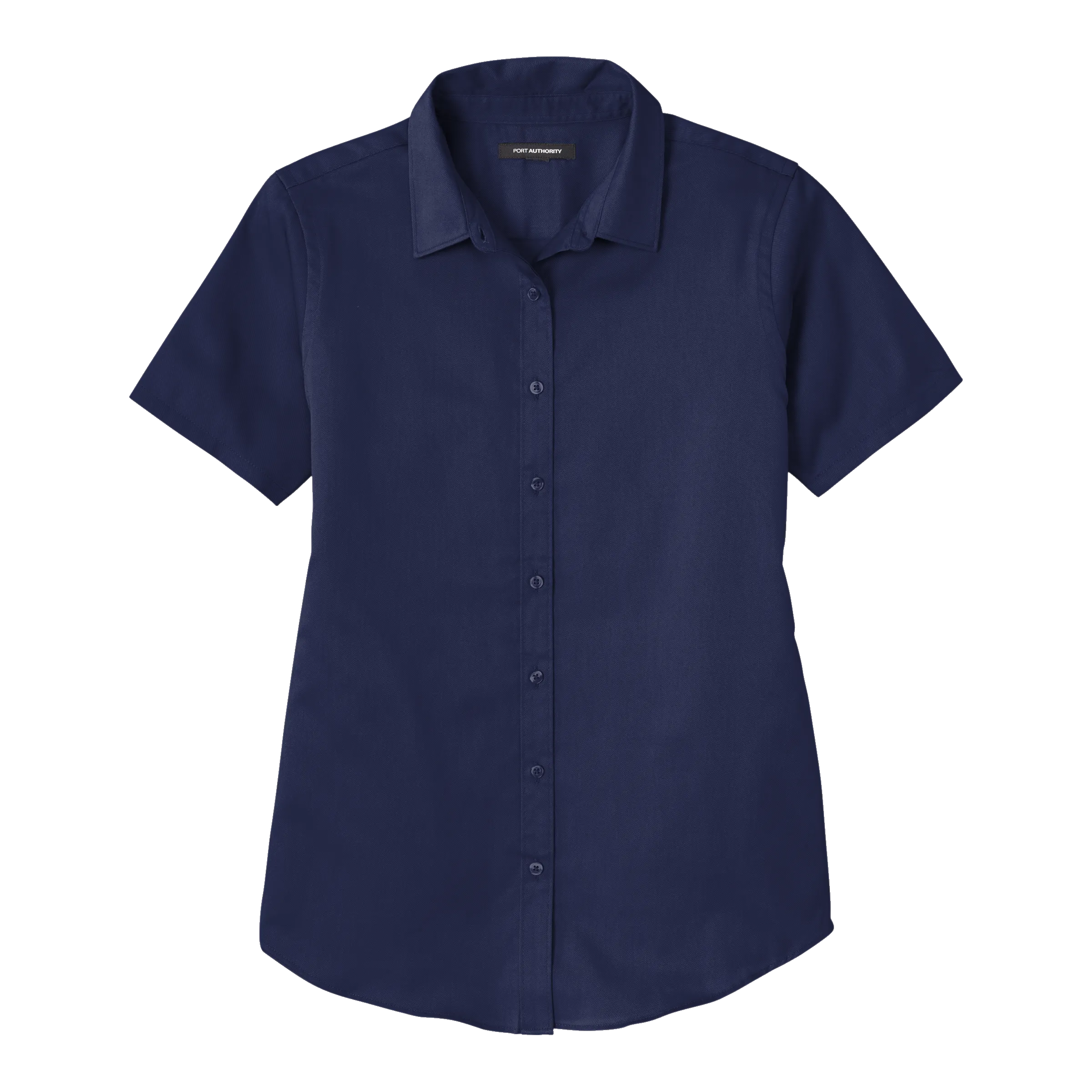 C2120W Ladies Short Sleeve SuperPro React Twill Shirt
