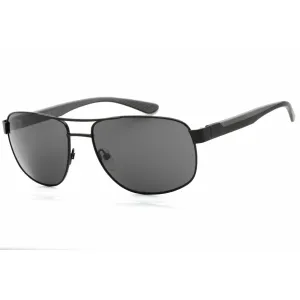 Calvin Klein Men's Sunglasses - Full Rim Matte Black Metal Aviator | CK20319S 002