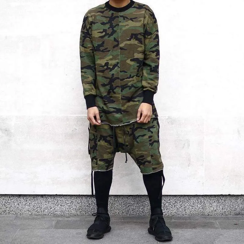 Camouflage Men's Clothing Set