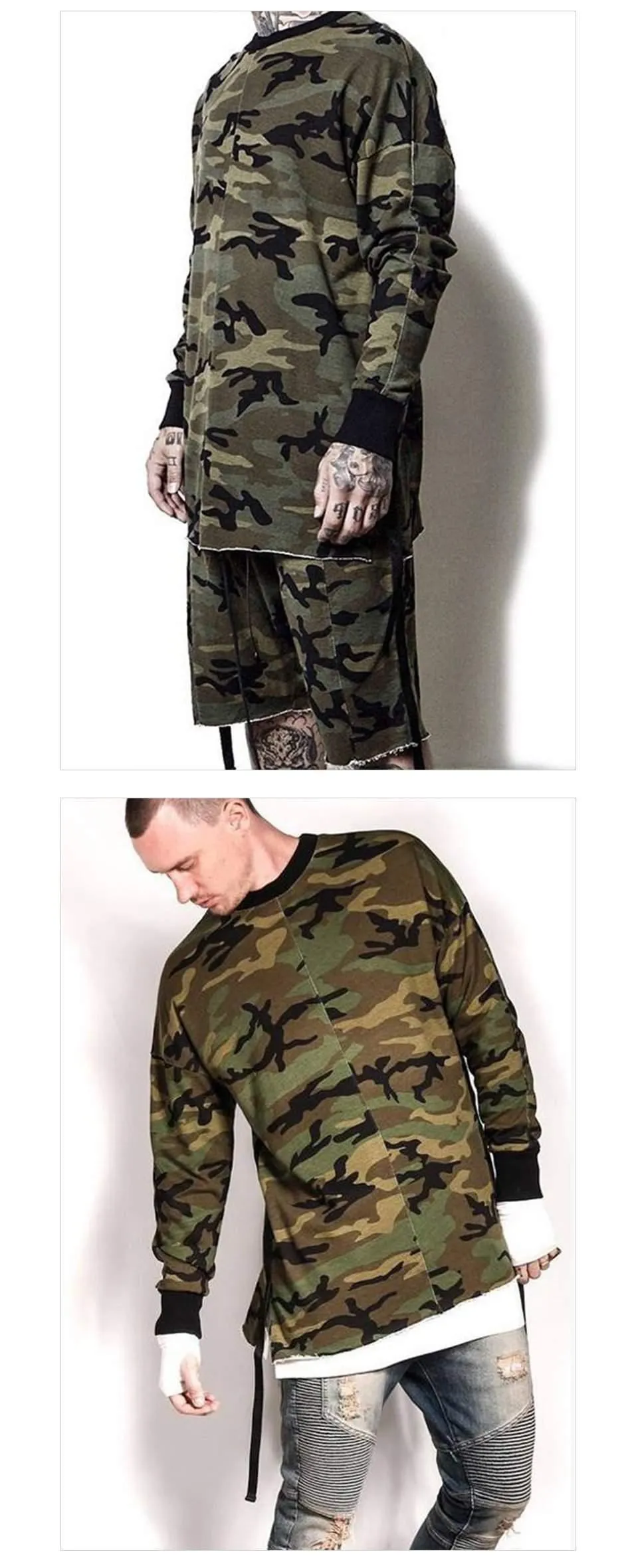 Camouflage Men's Clothing Set