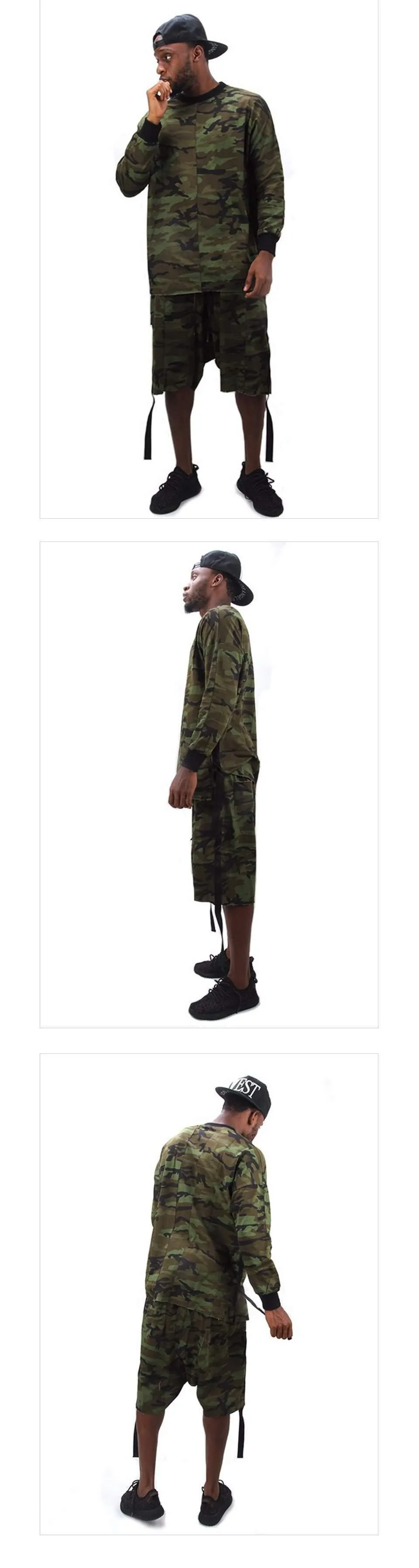 Camouflage Men's Clothing Set