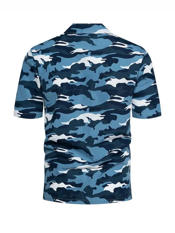 Camouflage Short Sleeve Shirt