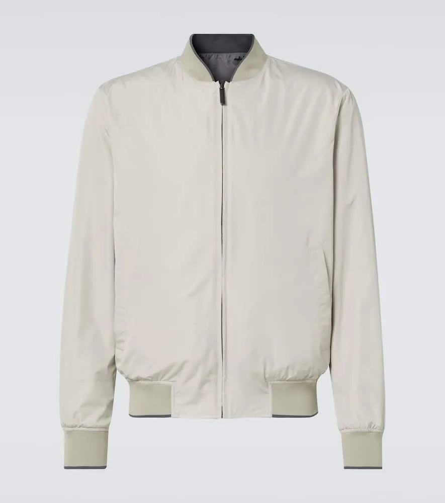 Canali Reversible bomber jacket
