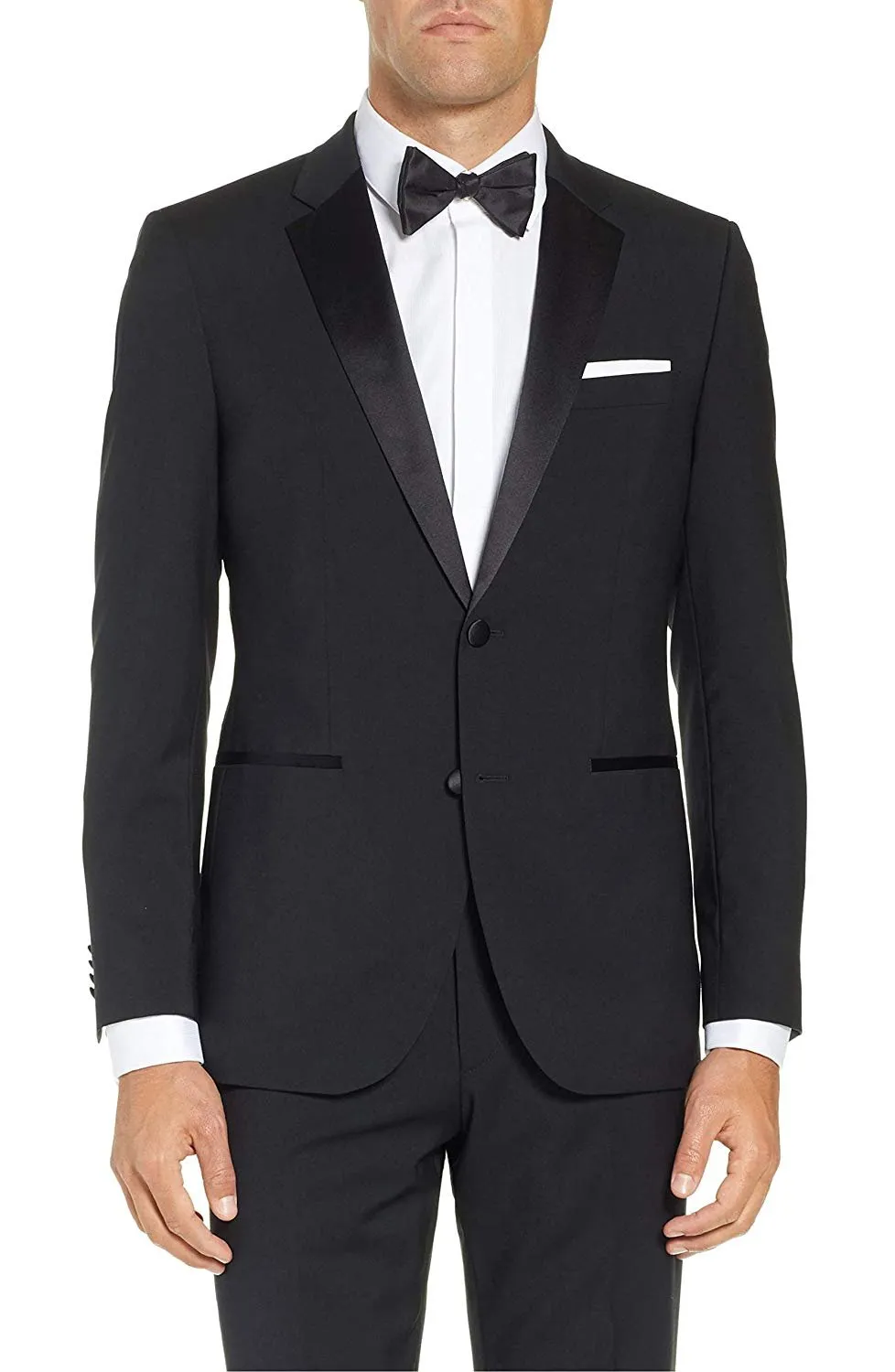 Caravelli Men's Slim Fit Two-Piece Notch Lapel Formal Tuxedo Suit Set