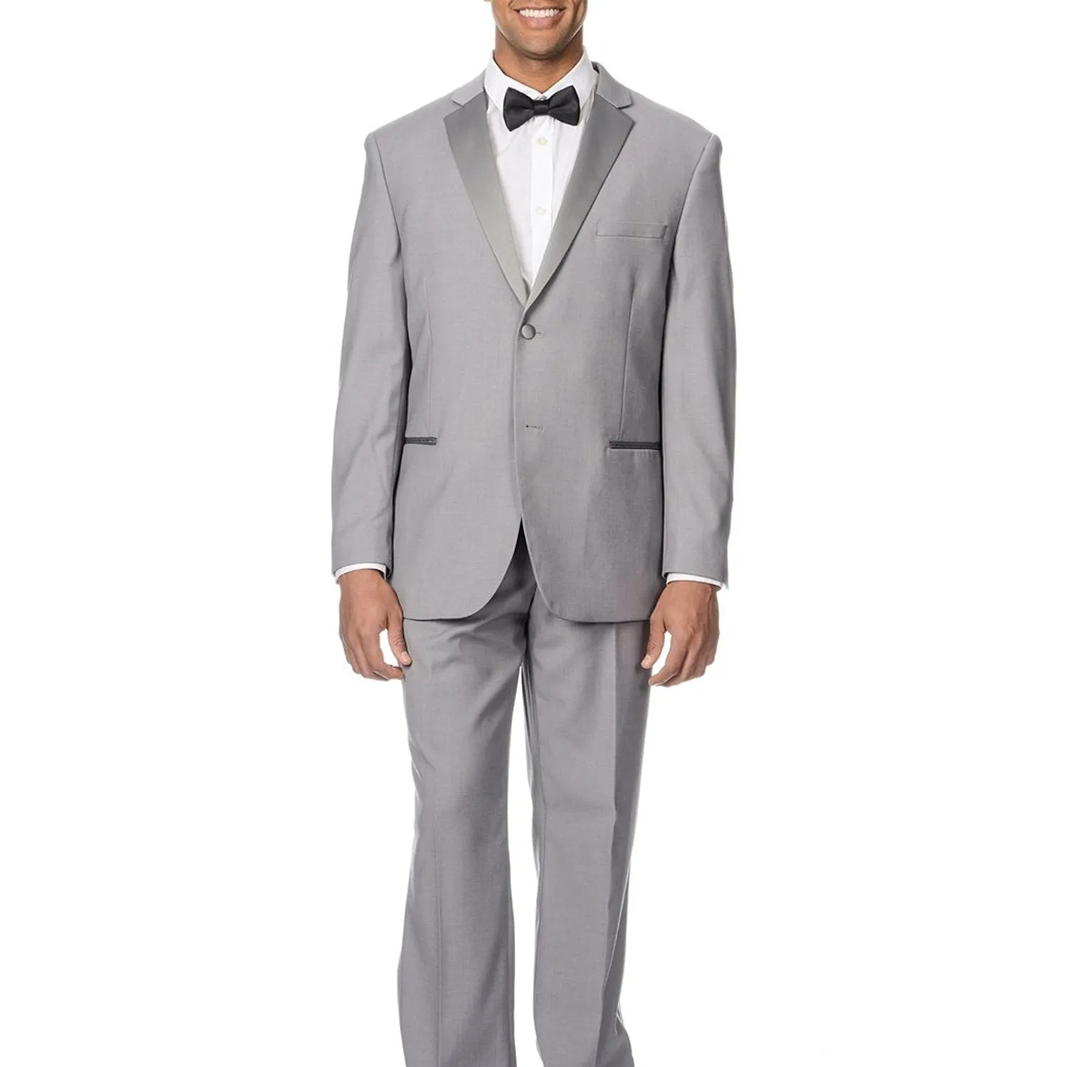 Caravelli Men's Slim Fit Two-Piece Notch Lapel Formal Tuxedo Suit Set