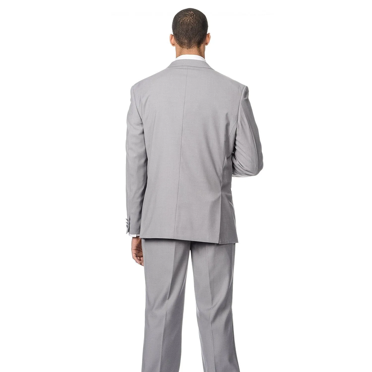 Caravelli Men's Slim Fit Two-Piece Notch Lapel Formal Tuxedo Suit Set