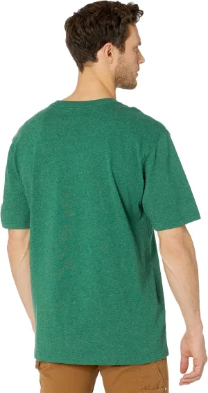 Carhartt Loose Heavyweight Pocket Short Sleeve T-Shirt in North Woods Heather