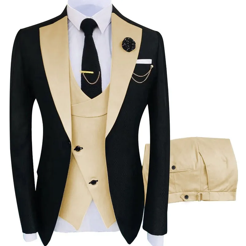 Casual 3-piece Suit for Men