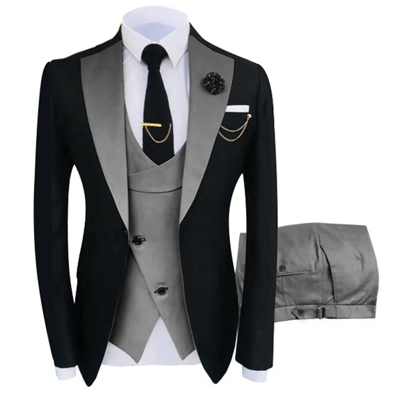 Casual 3-piece Suit for Men