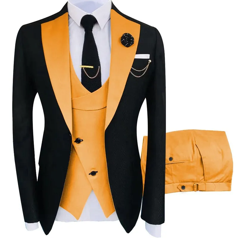 Casual 3-piece Suit for Men