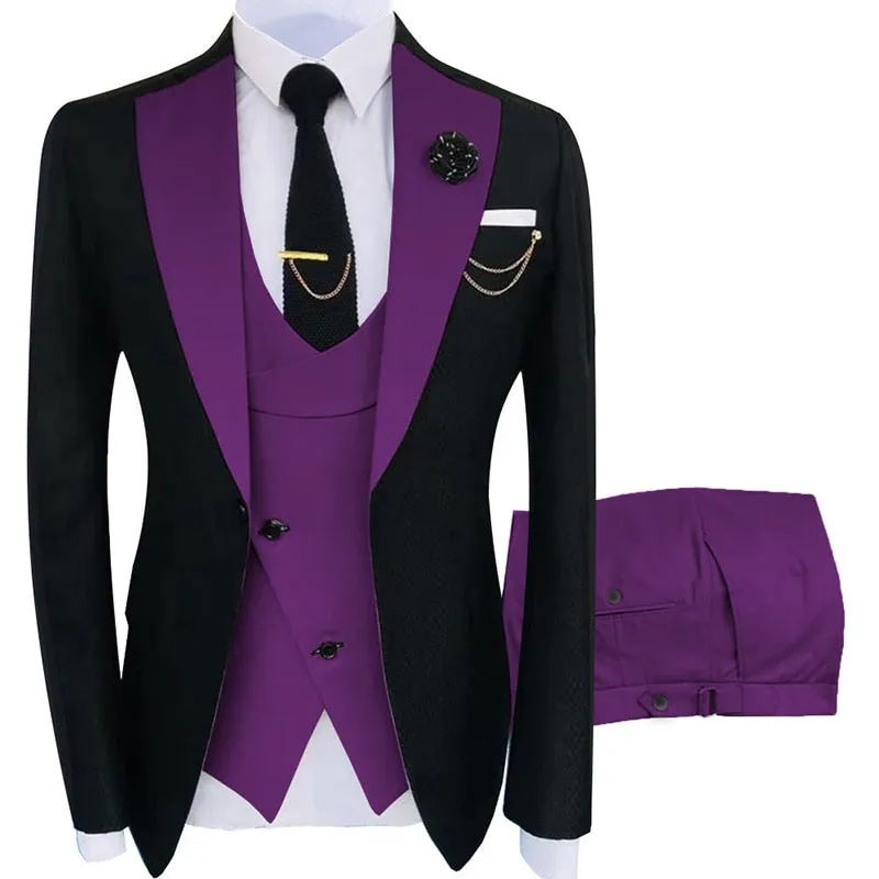 Casual 3-piece Suit for Men