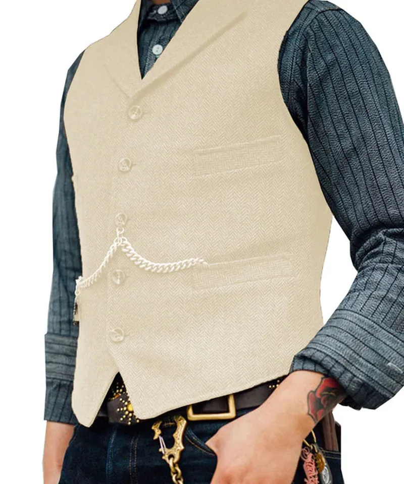 Casual/Dress Tweed Vest