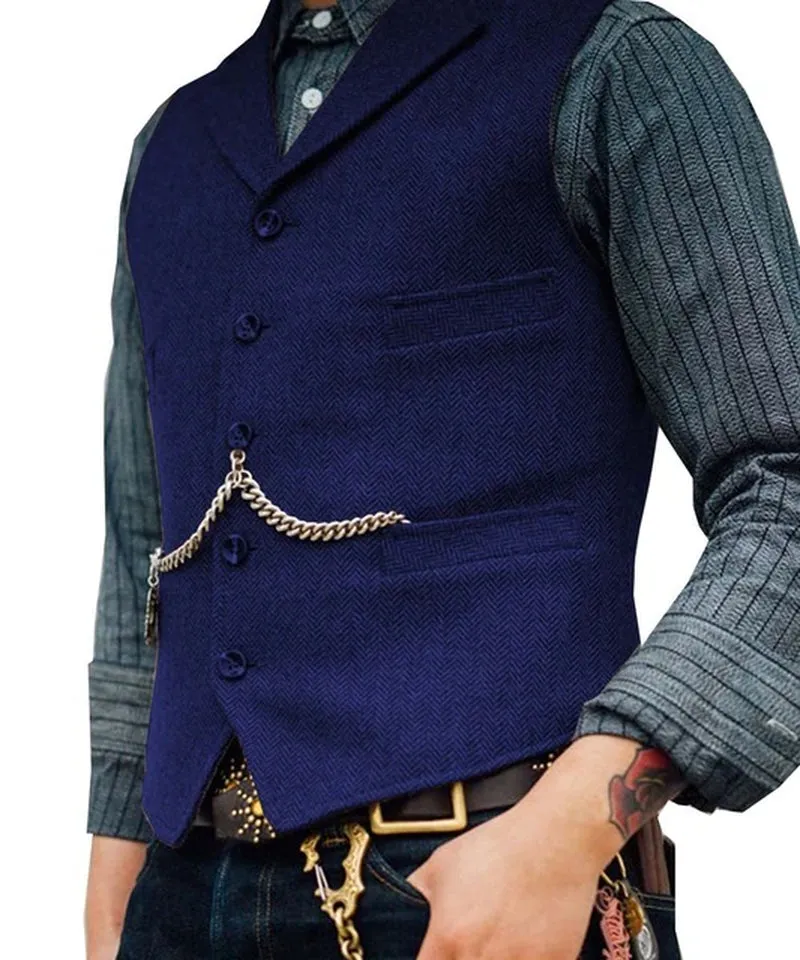 Casual/Dress Tweed Vest