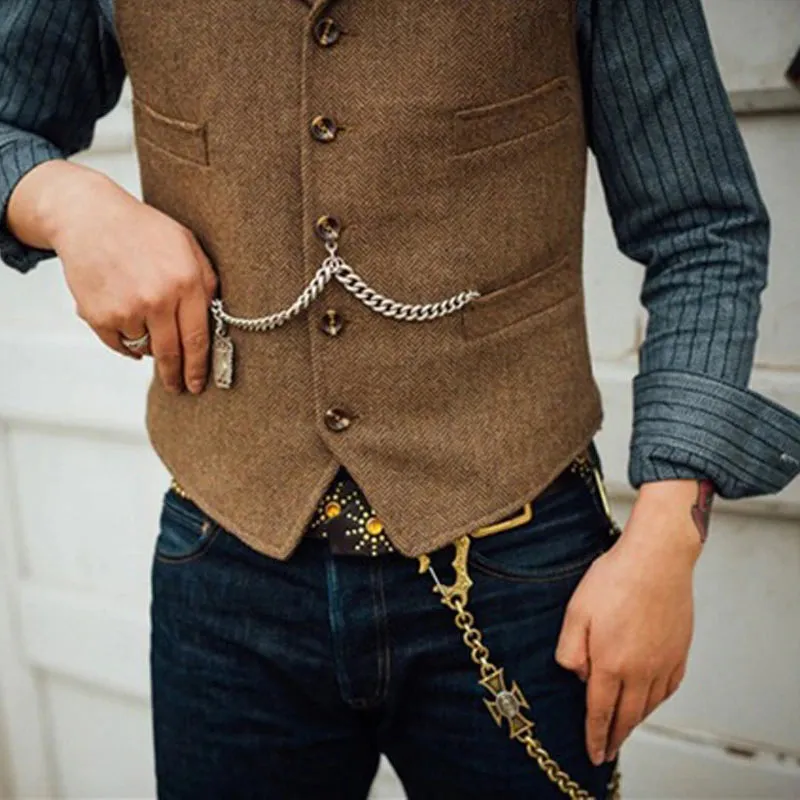 Casual/Dress Tweed Vest