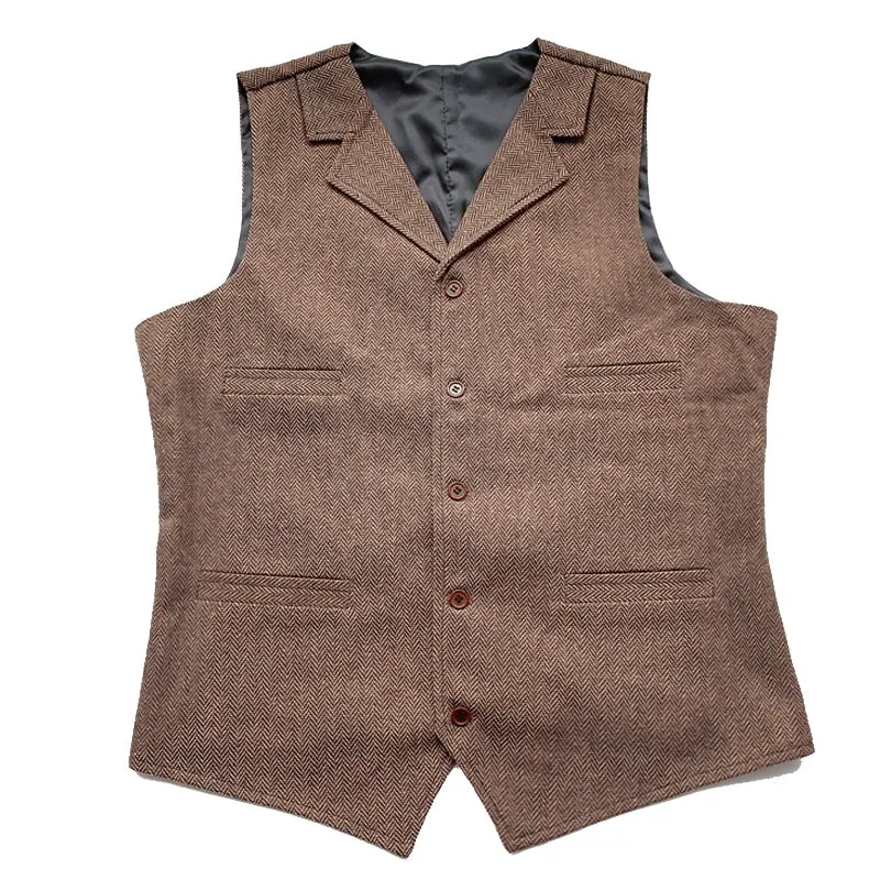Casual/Dress Tweed Vest
