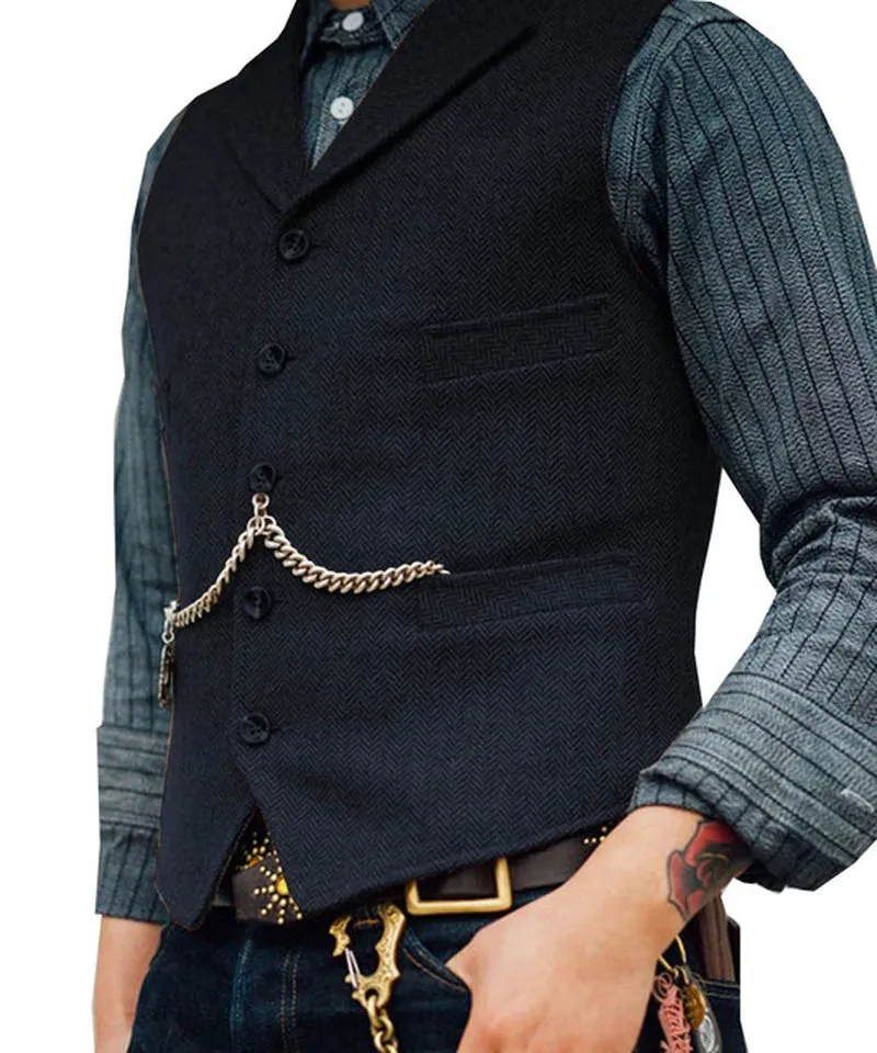 Casual/Dress Tweed Vest