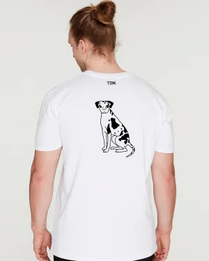 Catahoula Dad Illustration: T-Shirt