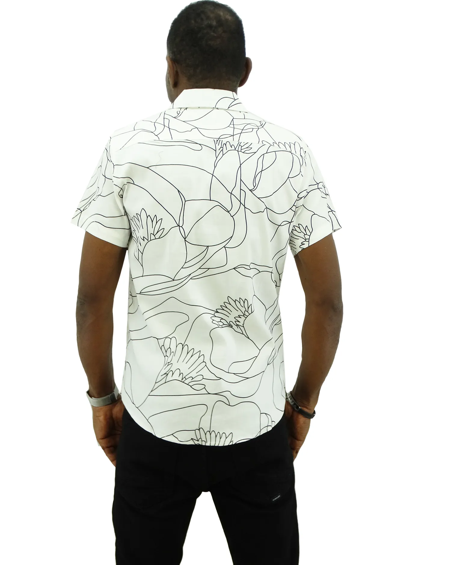CCCC24602MSS,  Interview, Men's  S/S Casual Shirt (S-XL)