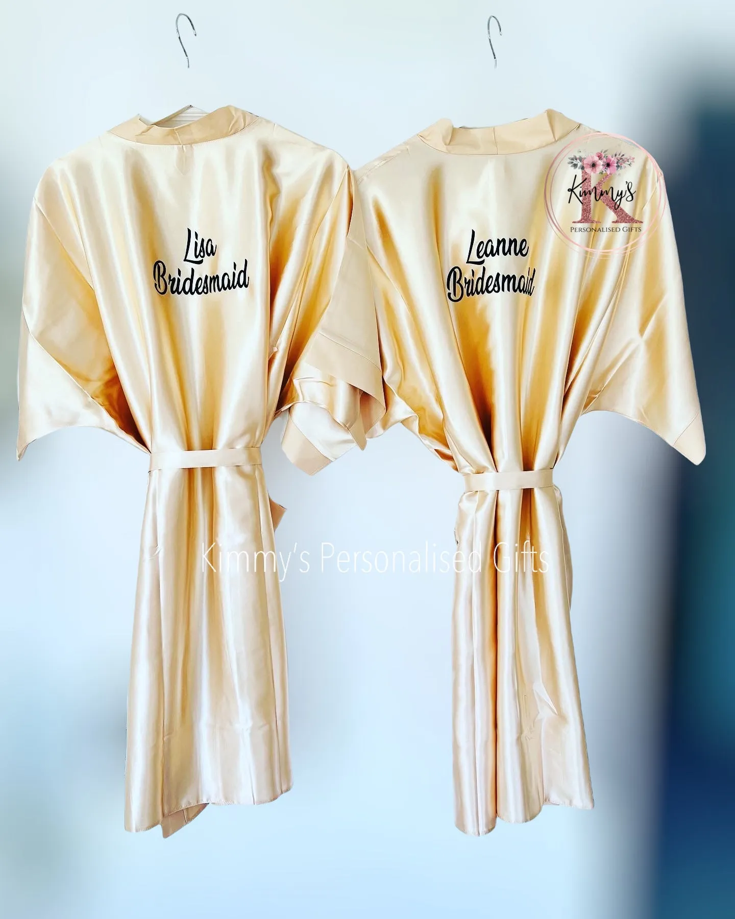 Champagne Plain Style Robes