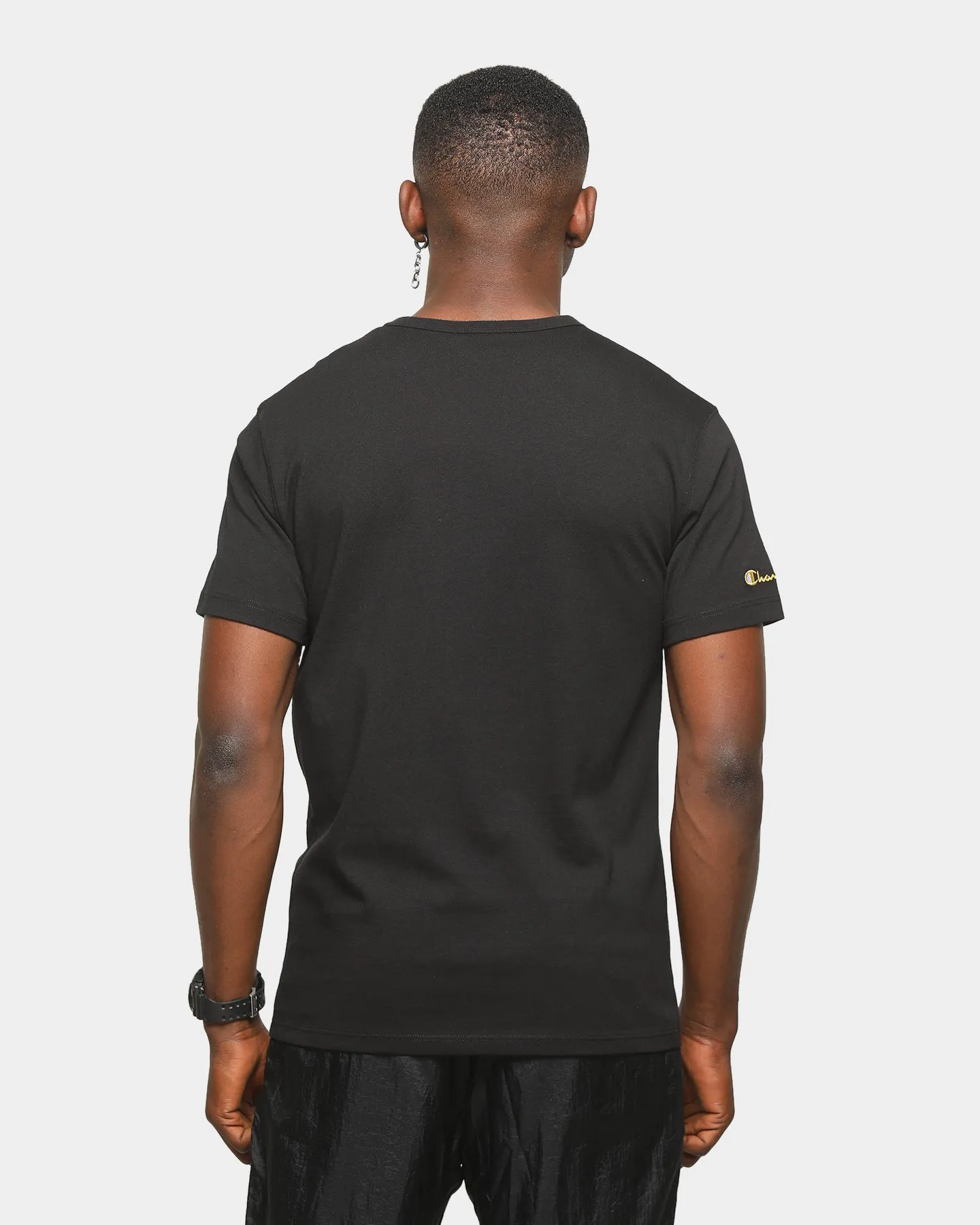 Champion Heritage Script T-Shirt Black/Gold