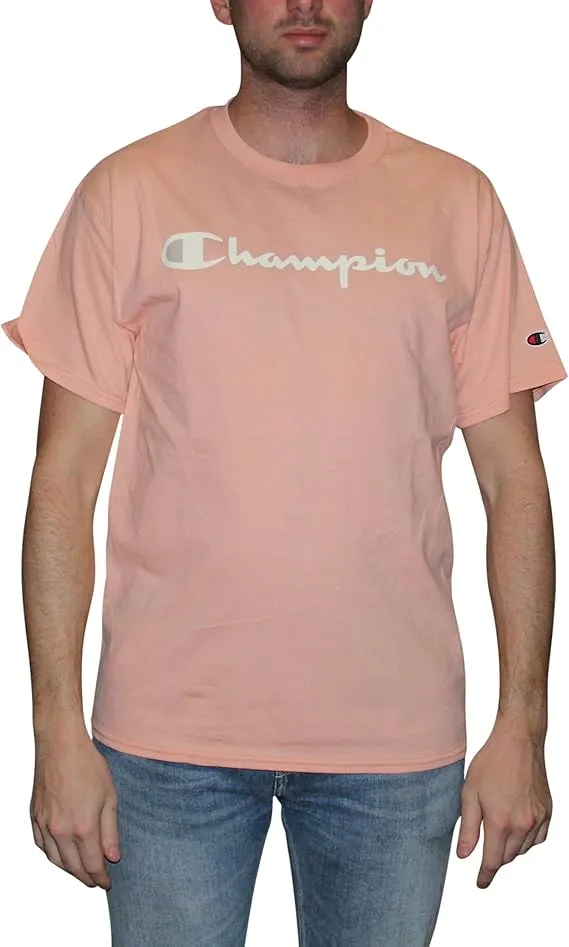 Champion Men's Classic T-Shirt, Script Logo