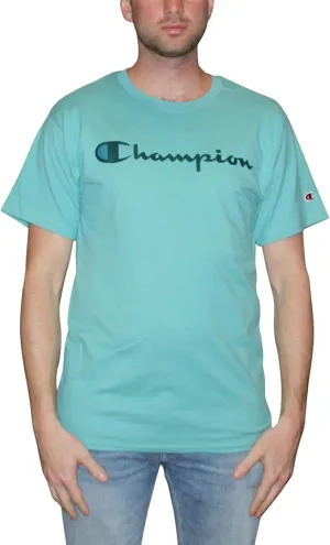Champion Men's Classic T-Shirt, Script Logo